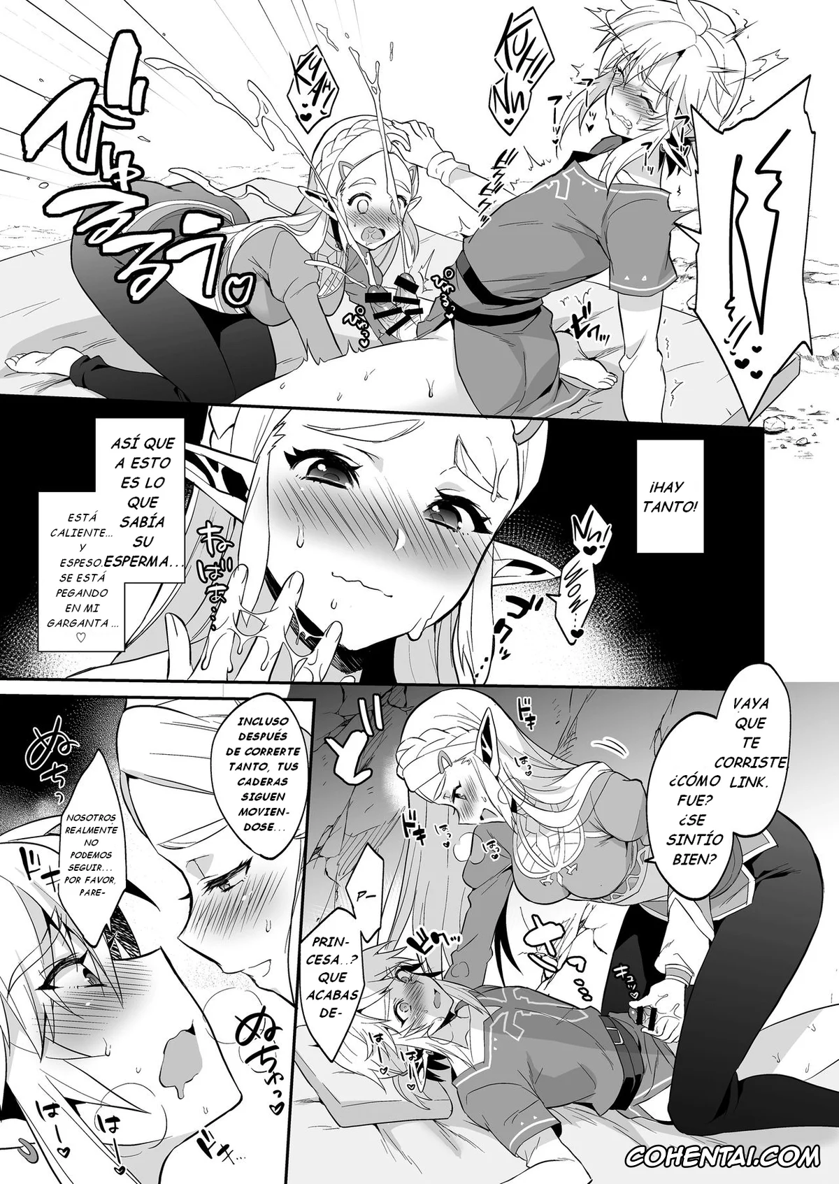 The Legend Of Zelda hentai, Link hentai, Princess Zelda hentai, Hyrule Hanei no Tame no Katsudou! (The Legend of Zelda: Breath of the Wild), pagina 12