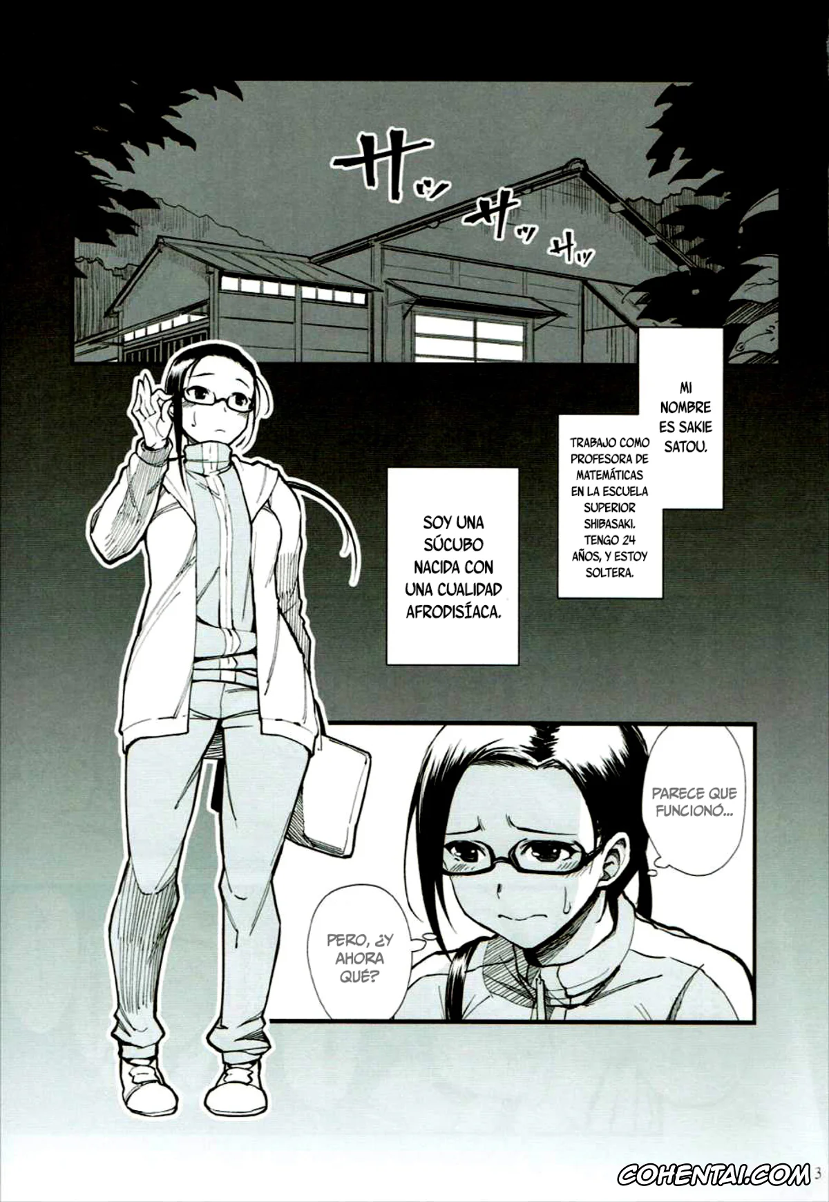 Demi-chan wa Kataritai xxx, Sakie Satou xxx, Tetsuo Takahashi xxx, Satou-sensei wa Kataritai (Demi-chan wa Kataritai), pagina 4
