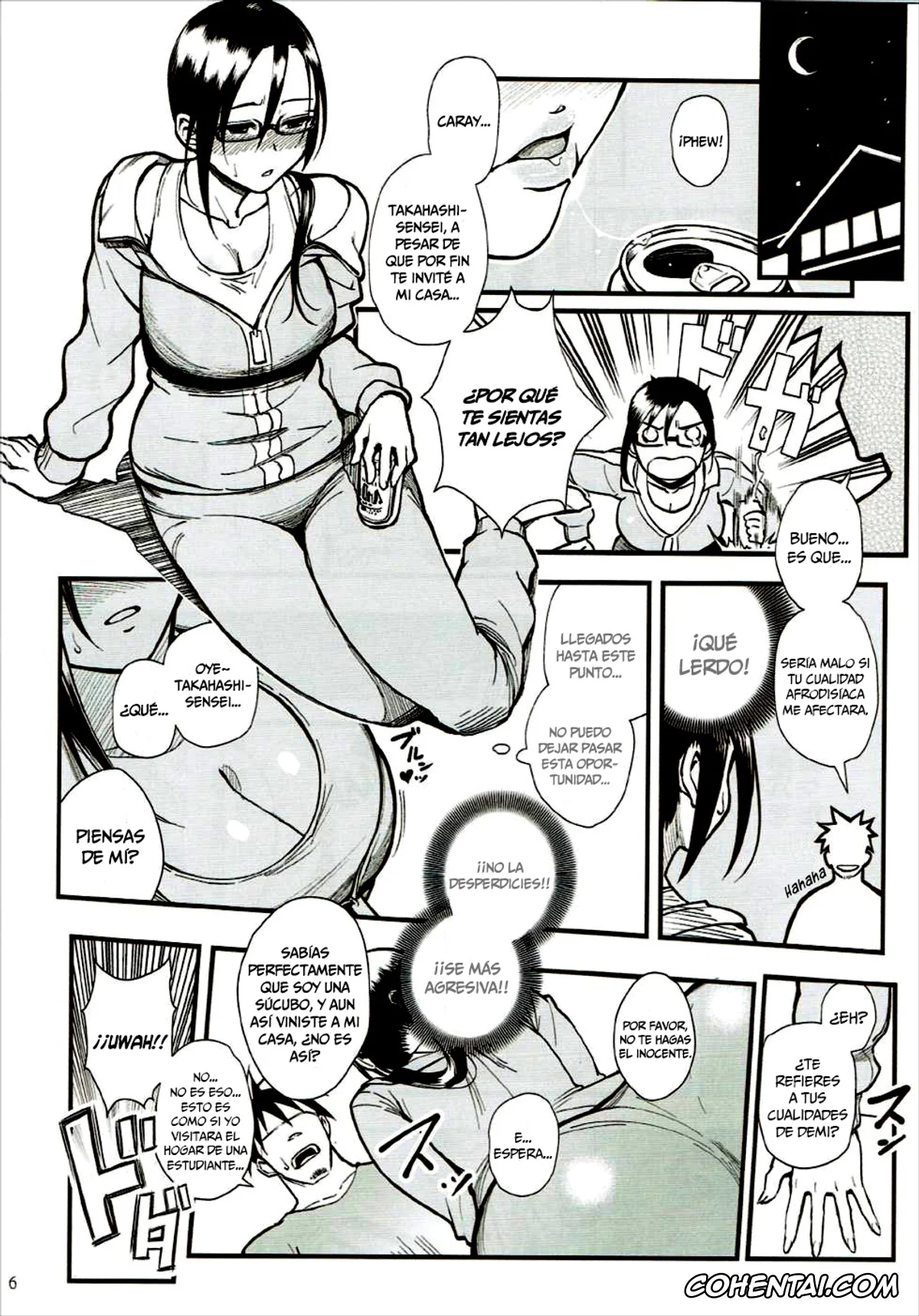 Demi-chan wa Kataritai xxx, Sakie Satou xxx, Tetsuo Takahashi xxx, Satou-sensei wa Kataritai (Demi-chan wa Kataritai), pagina 7
