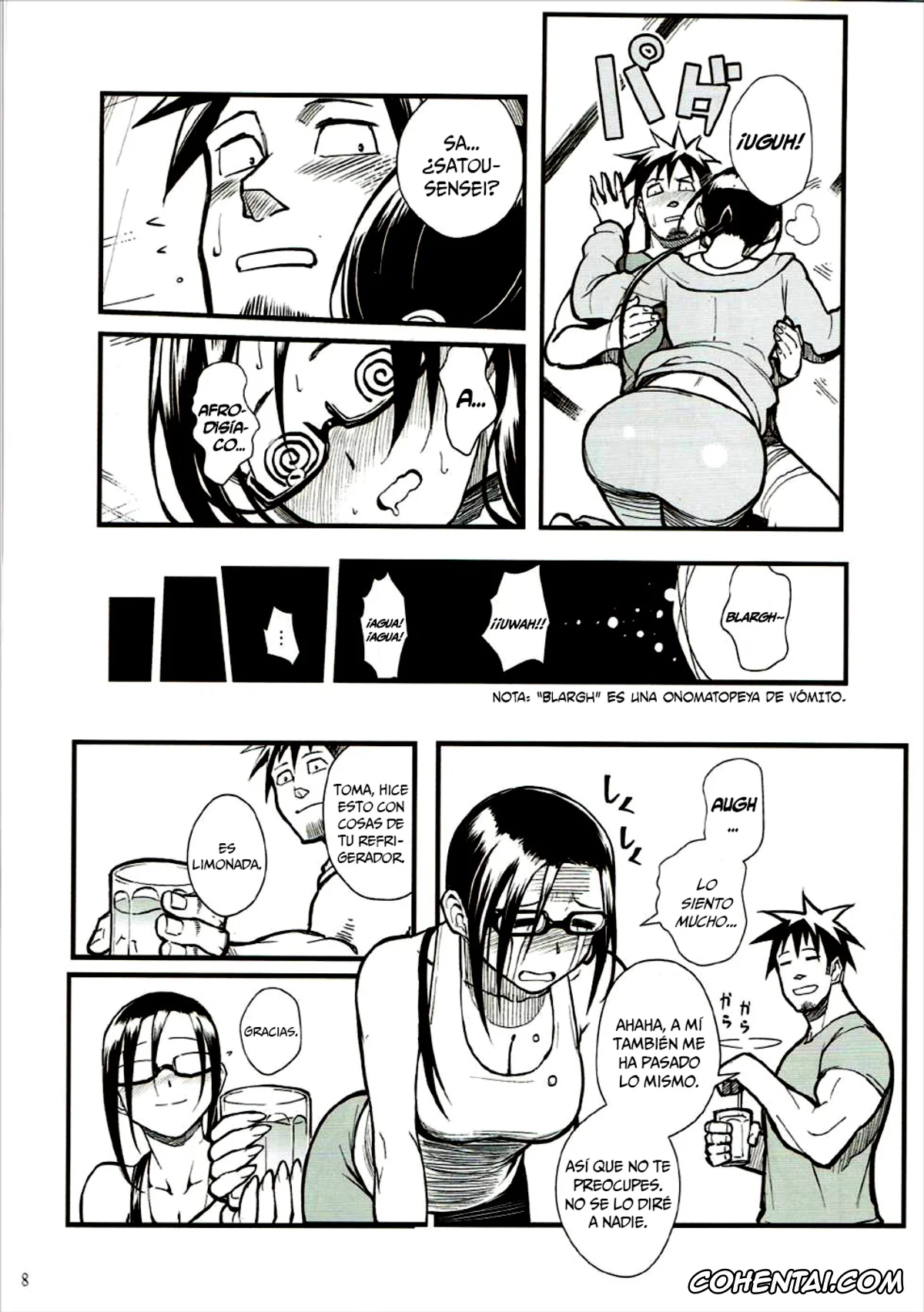 Demi-chan wa Kataritai hentai, Sakie Satou hentai, Tetsuo Takahashi hentai, Satou-sensei wa Kataritai (Demi-chan wa Kataritai), pagina 9