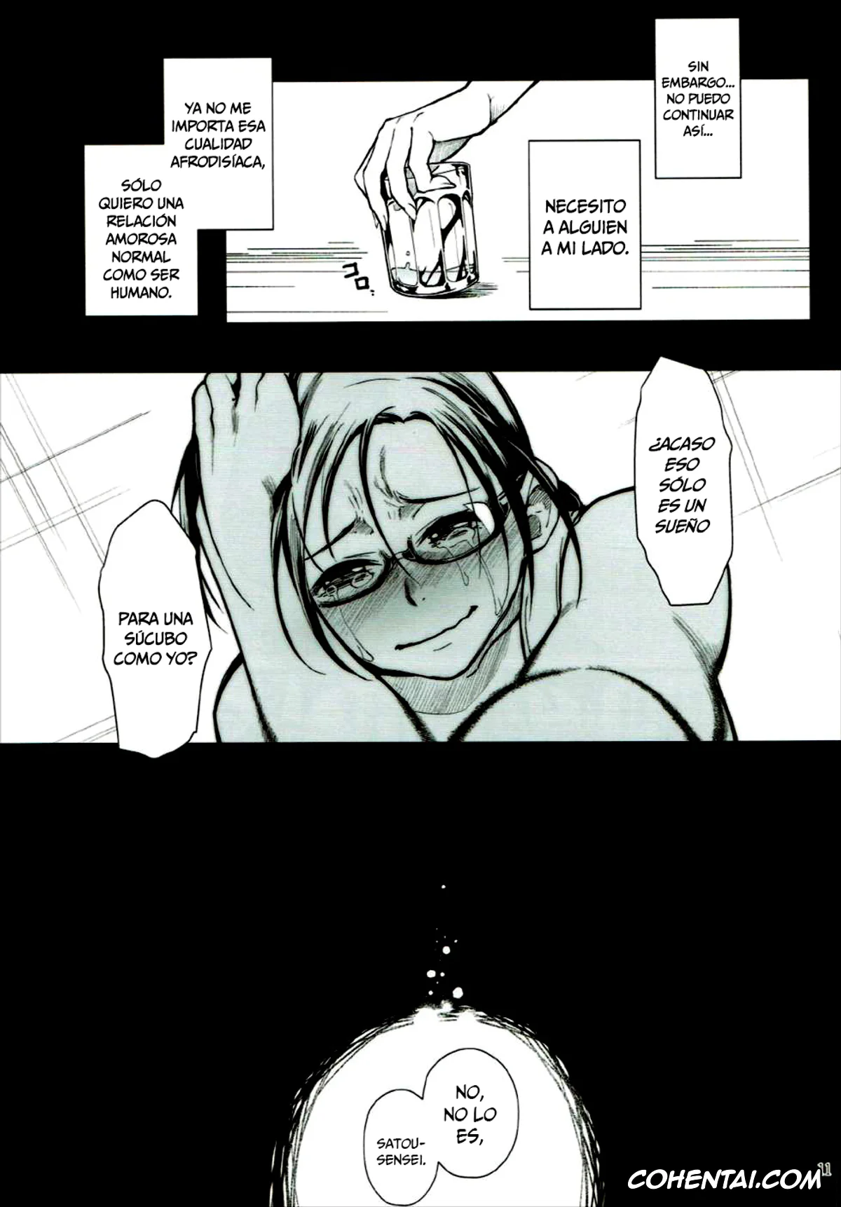 Demi-chan wa Kataritai hentai, Sakie Satou hentai, Tetsuo Takahashi hentai, Satou-sensei wa Kataritai (Demi-chan wa Kataritai), pagina 12