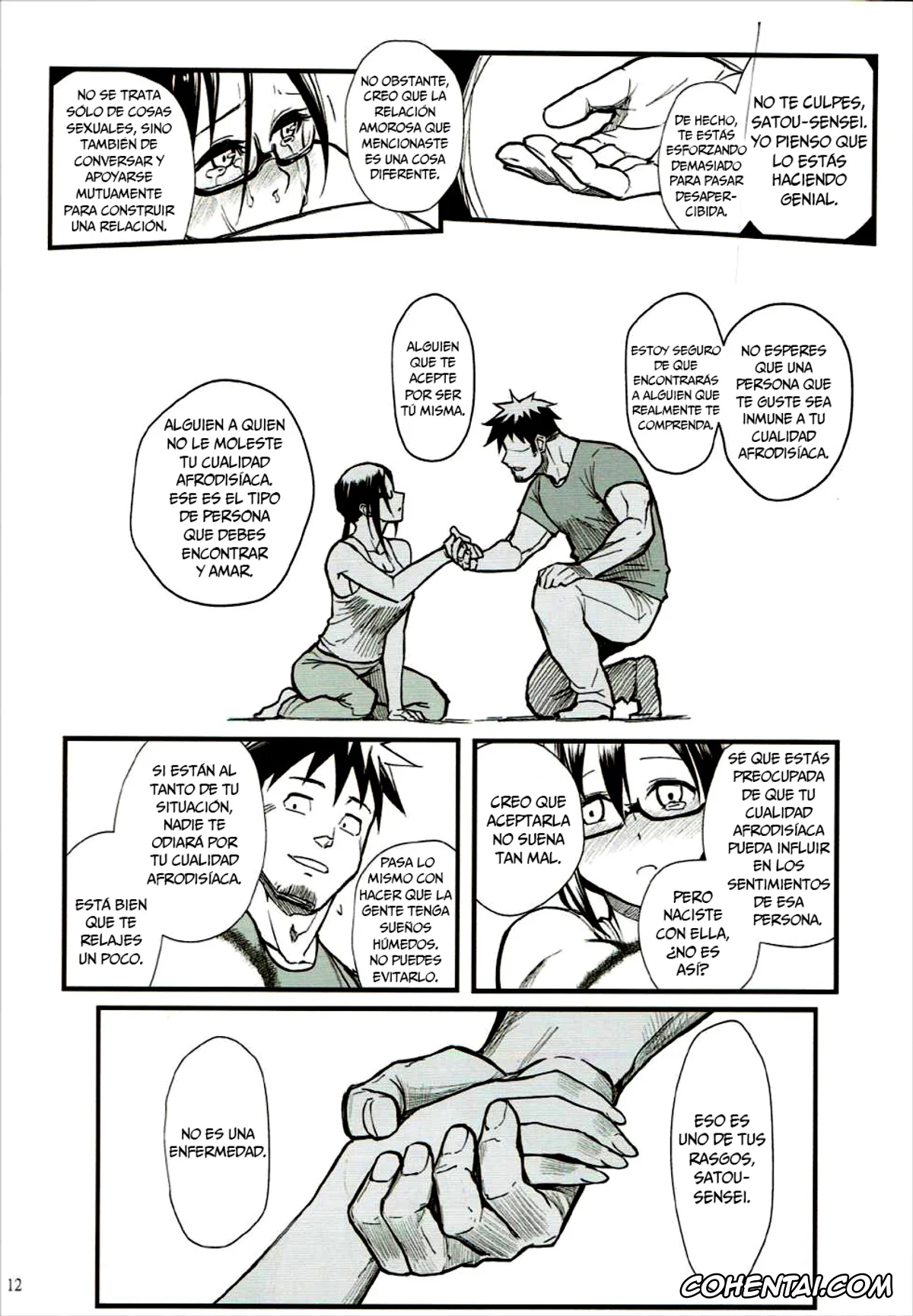 Demi-chan wa Kataritai xxx, Sakie Satou xxx, Tetsuo Takahashi xxx, Satou-sensei wa Kataritai (Demi-chan wa Kataritai), pagina 13