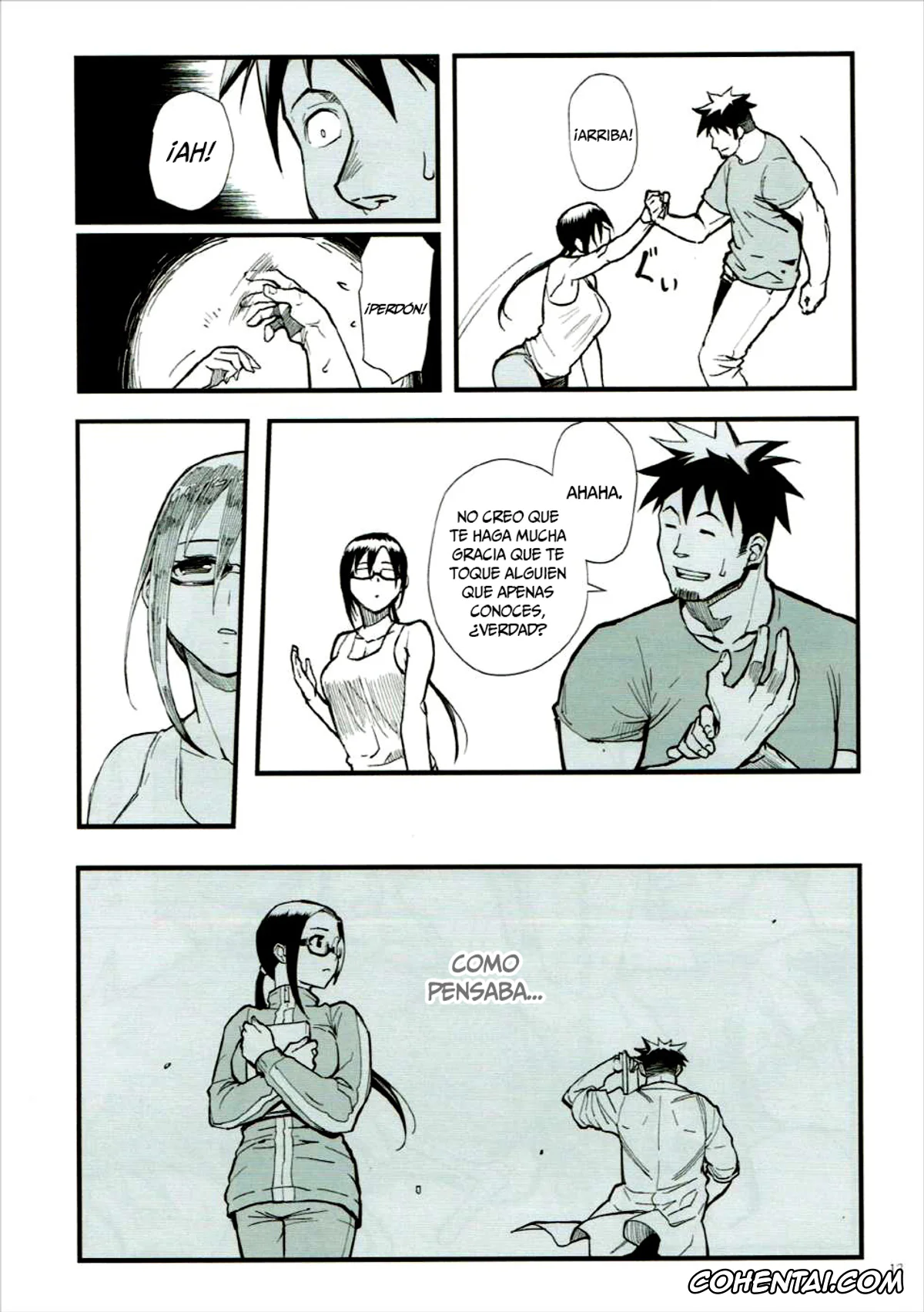Demi-chan wa Kataritai porno, Sakie Satou porno, Tetsuo Takahashi porno, Satou-sensei wa Kataritai (Demi-chan wa Kataritai), pagina 14