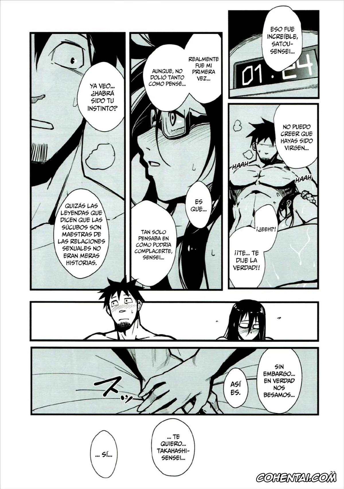 Demi-chan wa Kataritai hentai, Sakie Satou hentai, Tetsuo Takahashi hentai, Satou-sensei wa Kataritai (Demi-chan wa Kataritai), pagina 24