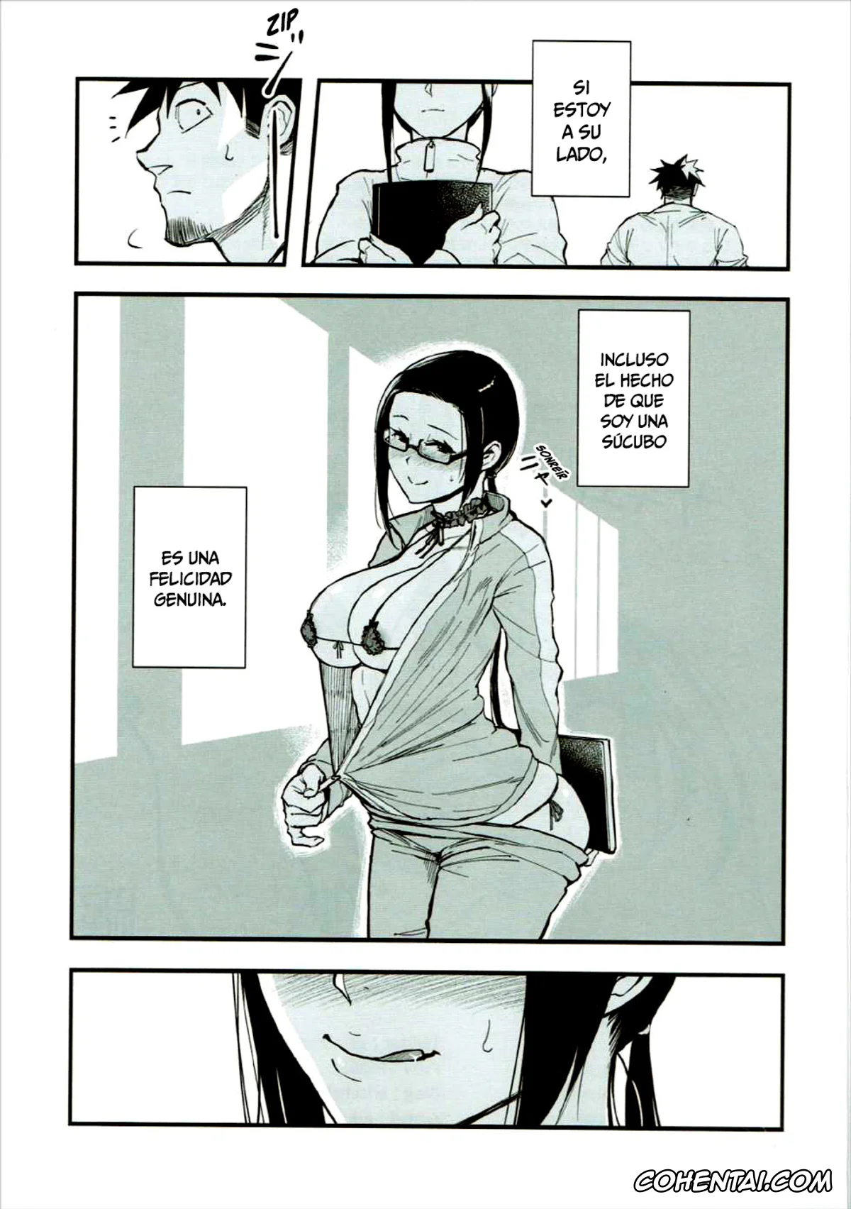 Demi-chan wa Kataritai porno, Sakie Satou porno, Tetsuo Takahashi porno, Satou-sensei wa Kataritai (Demi-chan wa Kataritai), pagina 26