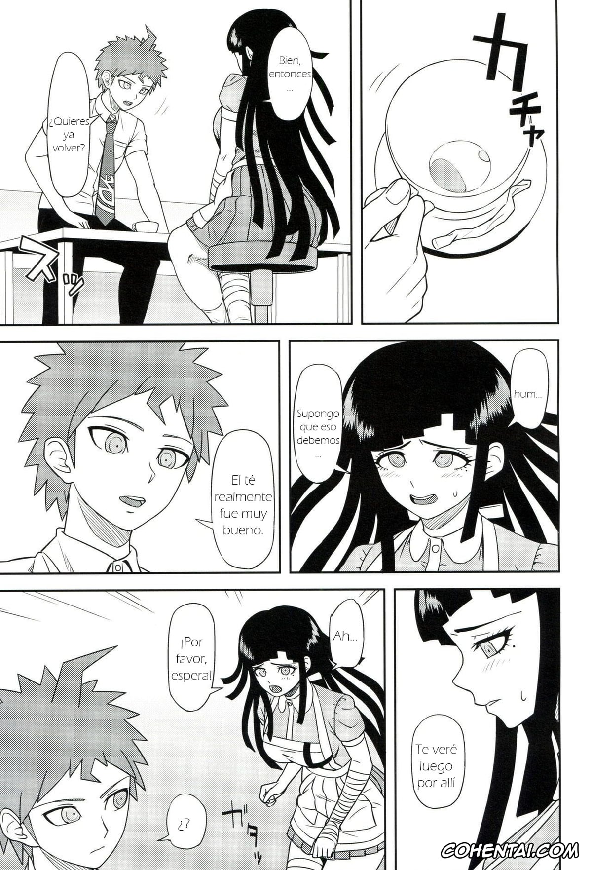 Danganronpa porno, Hajime Hinata porno, Mikan Tsumiki porno, Honto no Tsumiki (Super Danganronpa 2), pagina 2