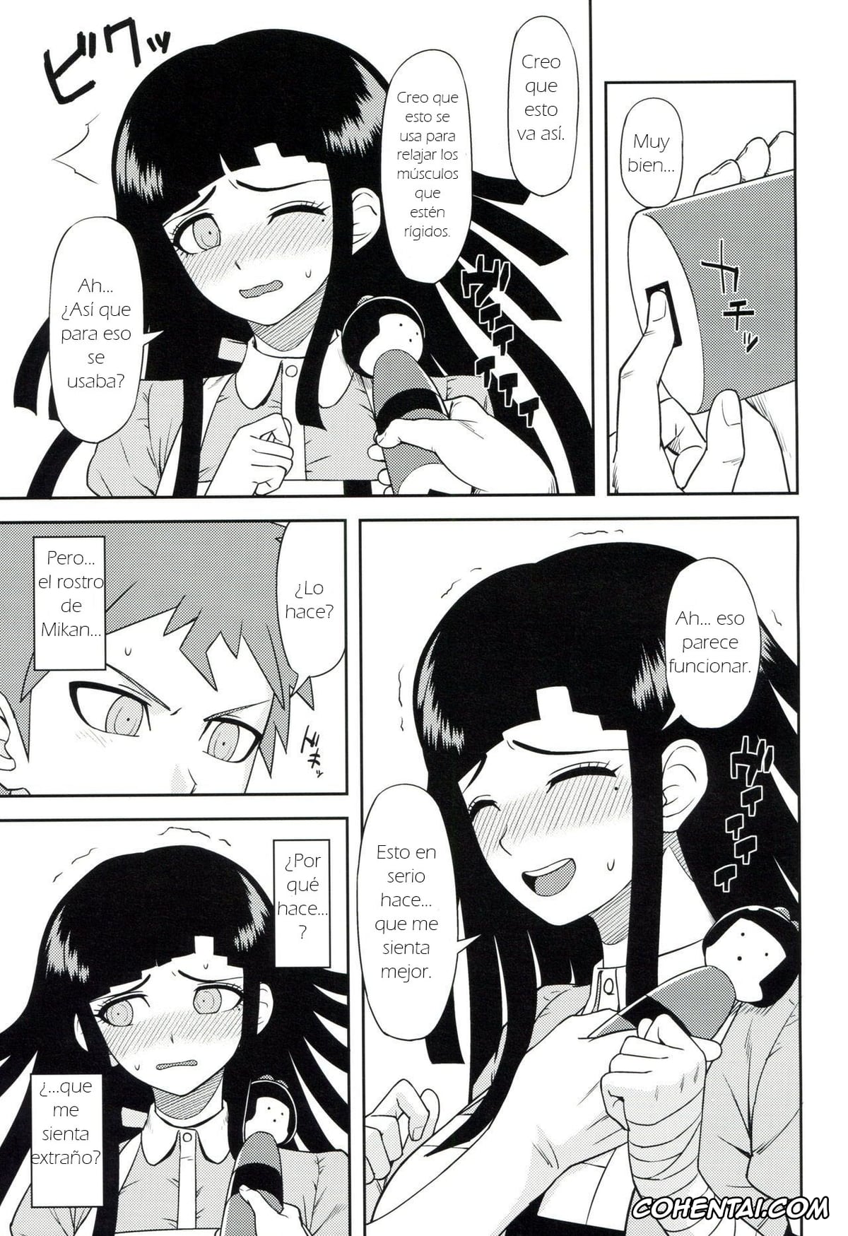 Danganronpa xxx, Hajime Hinata xxx, Mikan Tsumiki xxx, Honto no Tsumiki (Super Danganronpa 2), pagina 4
