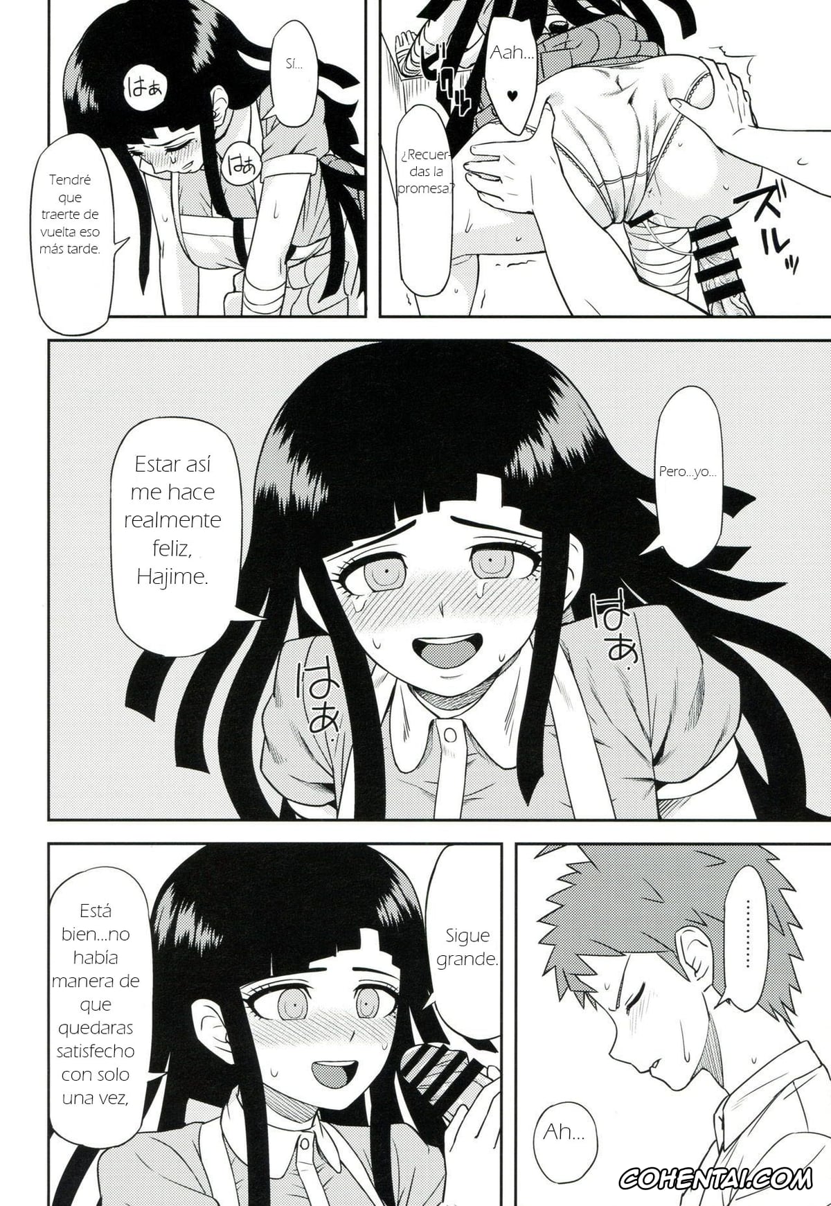 Danganronpa xxx, Hajime Hinata xxx, Mikan Tsumiki xxx, Honto no Tsumiki (Super Danganronpa 2), pagina 13