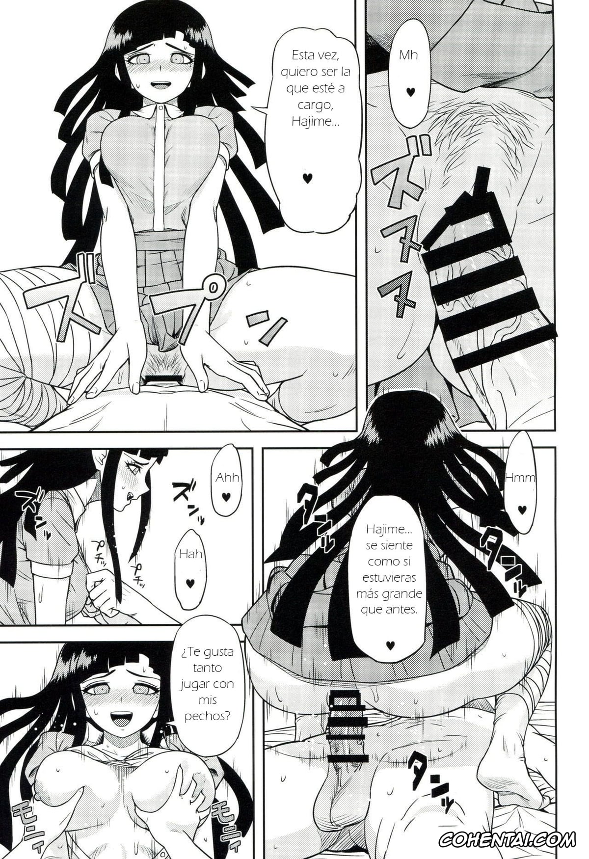 Danganronpa porno, Hajime Hinata porno, Mikan Tsumiki porno, Honto no Tsumiki (Super Danganronpa 2), pagina 14