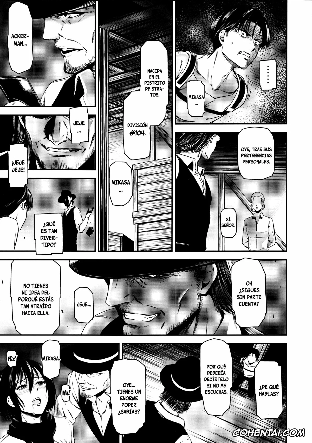 Shingeki No Kyojin | Attack On Titan hentai, Levi Ackerman hentai, Mikasa Ackerman hentai, ATTACK ON KIYOTAN (Shingeki no Kyojin), pagina 6