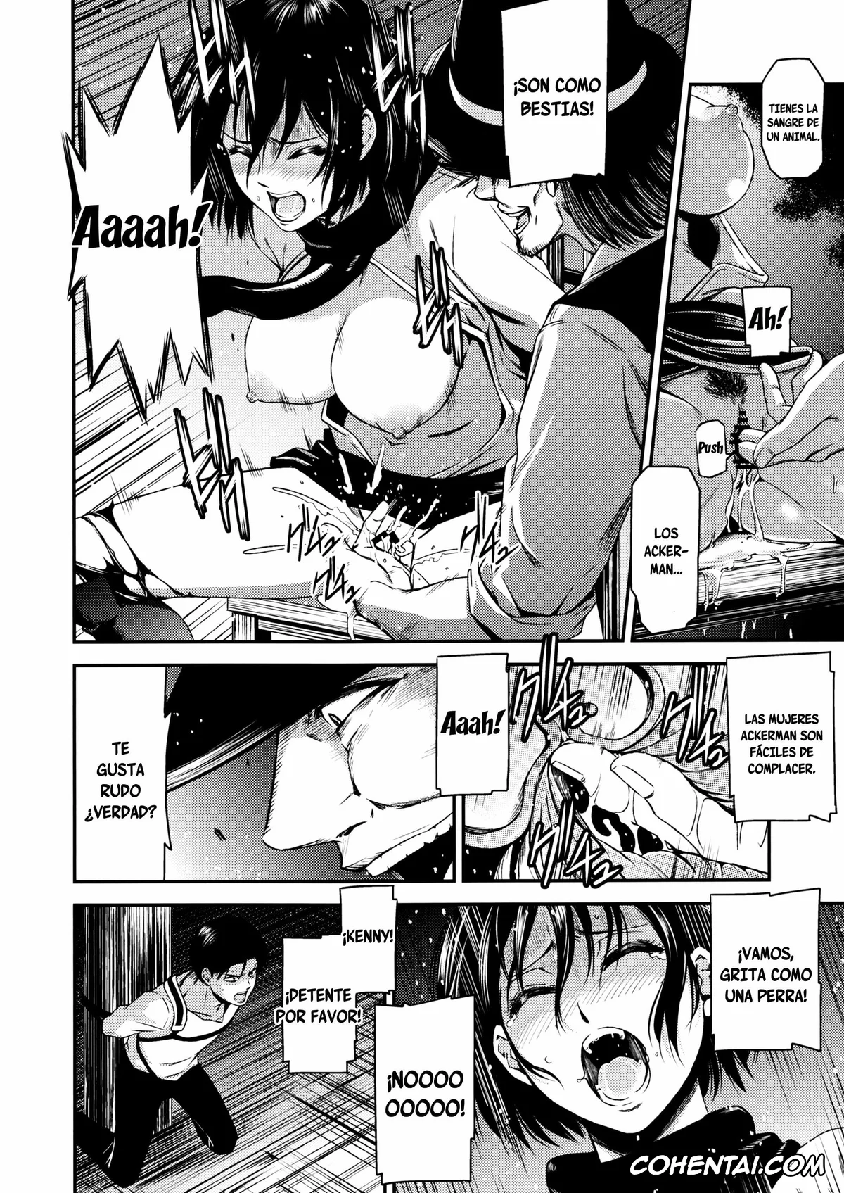 Shingeki No Kyojin | Attack On Titan xxx, Levi Ackerman xxx, Mikasa Ackerman xxx, ATTACK ON KIYOTAN (Shingeki no Kyojin), pagina 7
