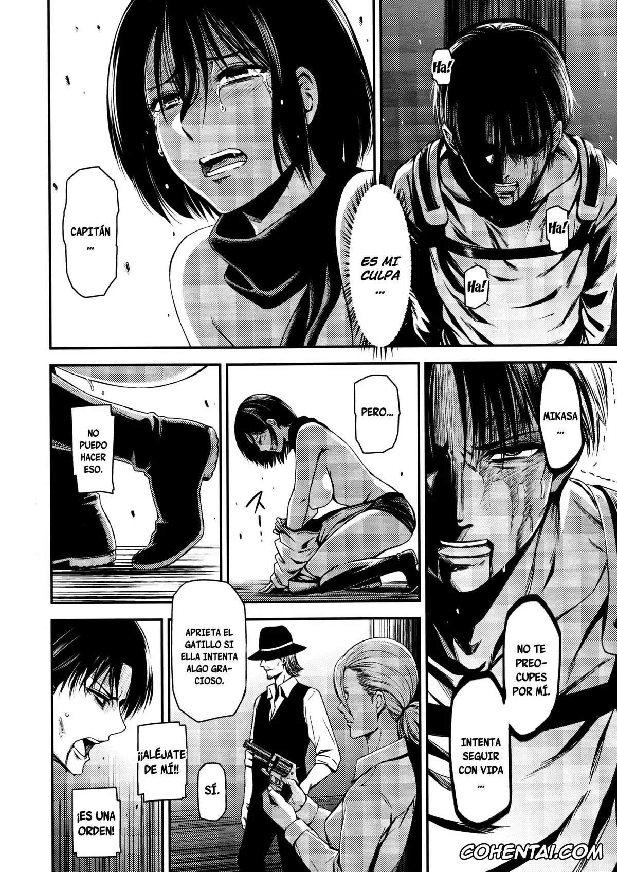 Shingeki No Kyojin | Attack On Titan hentai, Levi Ackerman hentai, Mikasa Ackerman hentai, ATTACK ON KIYOTAN (Shingeki no Kyojin), pagina 15