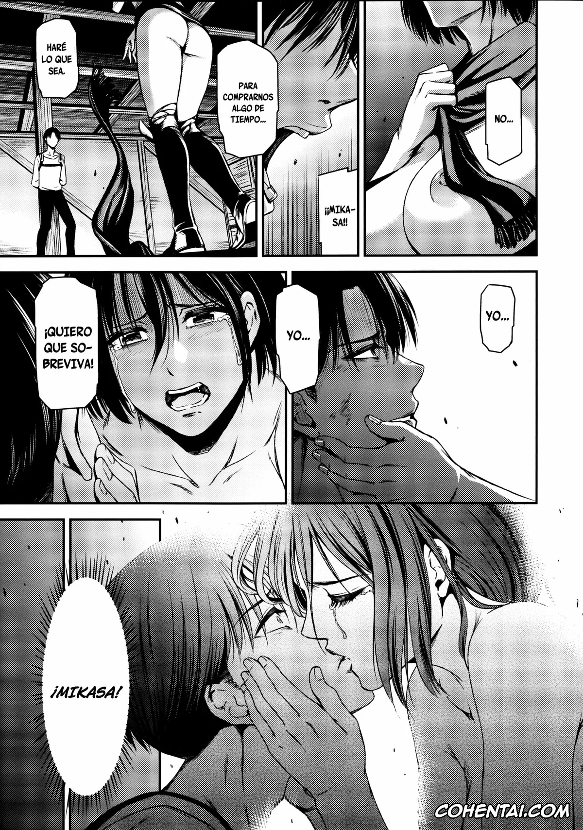 Shingeki No Kyojin | Attack On Titan xxx, Levi Ackerman xxx, Mikasa Ackerman xxx, ATTACK ON KIYOTAN (Shingeki no Kyojin), pagina 16