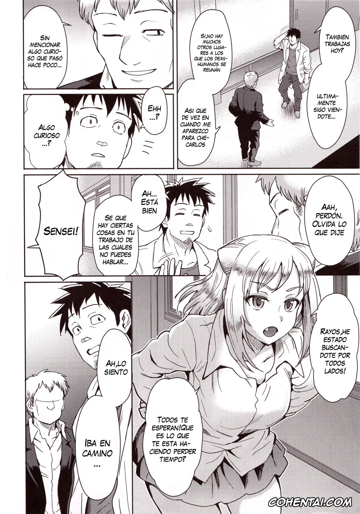 Demi-chan wa Kataritai hentai, Sakie Satou hentai, Succubus-san o Kataritai (Demi-chan wa Kataritai), pagina 3