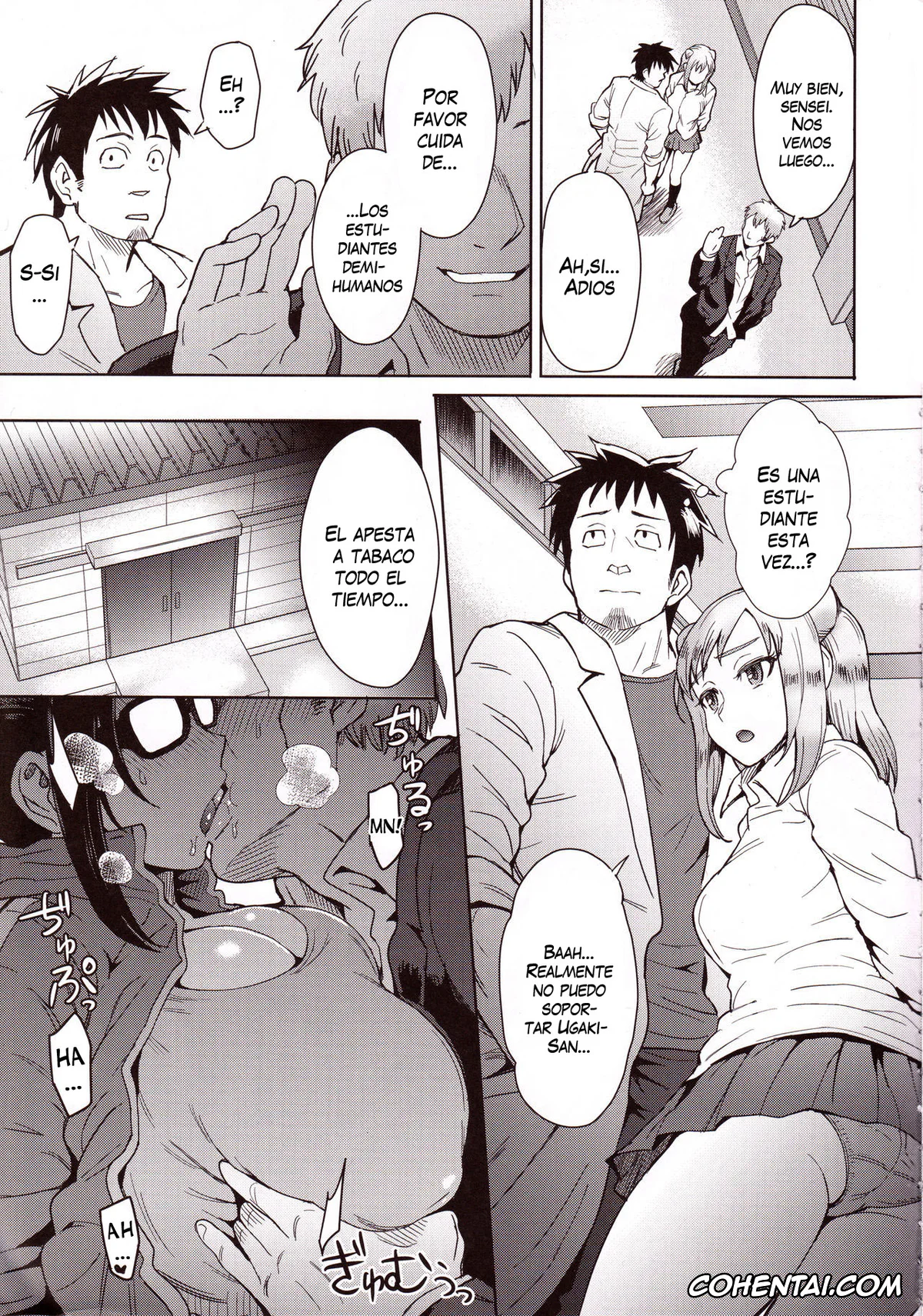 Demi-chan wa Kataritai xxx, Sakie Satou xxx, Succubus-san o Kataritai (Demi-chan wa Kataritai), pagina 4