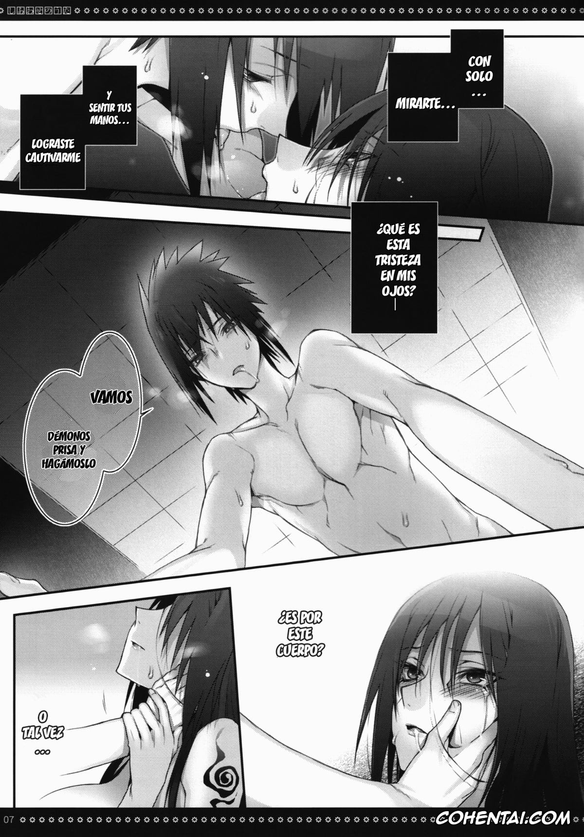 NARUTO xxx, Itachi Uchiha xxx, Sasuke Uchiha xxx, Shiawase no Uta C83 Muryou Haifu Bon (NARUTO), pagina 7