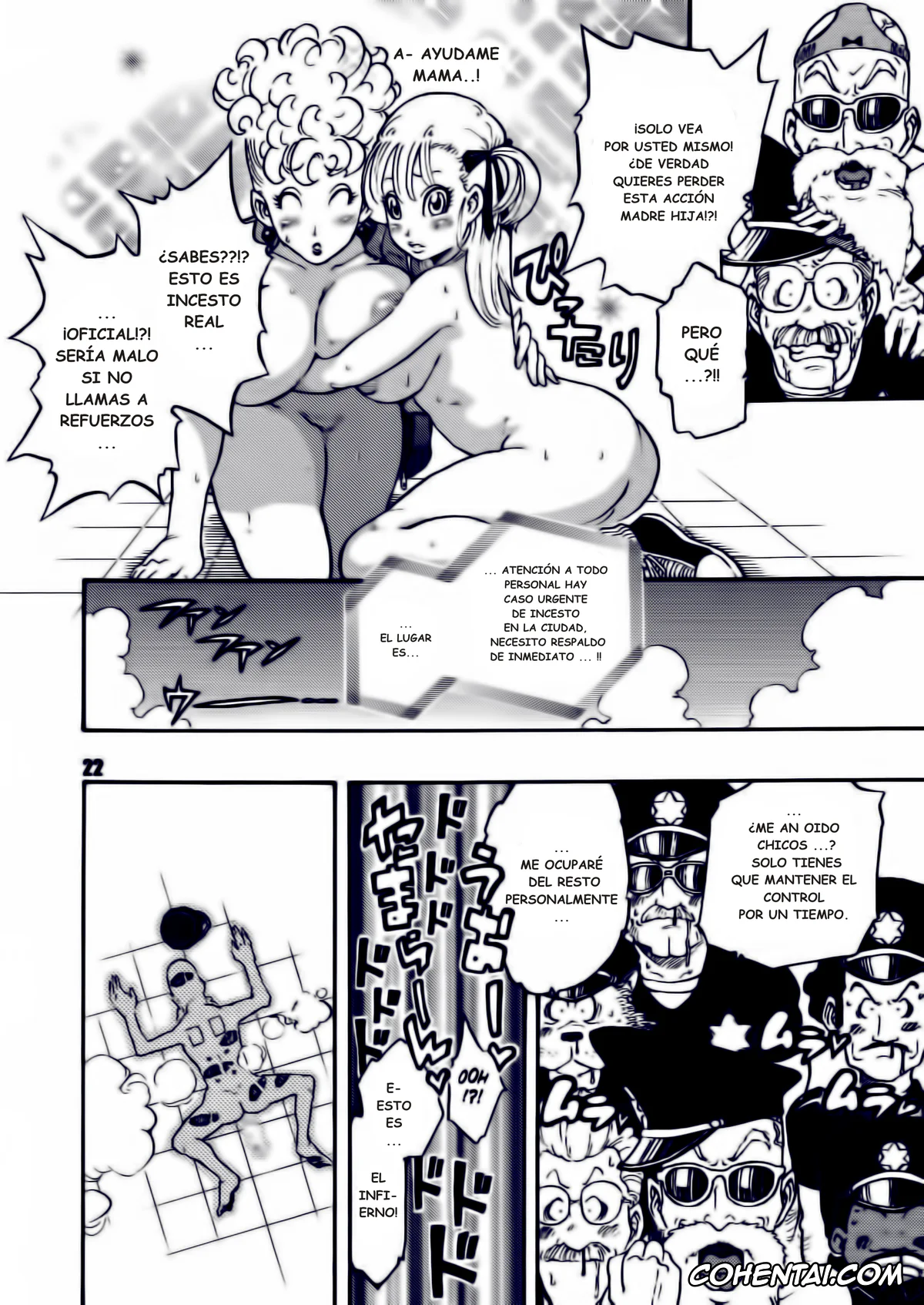 Dragon Ball xxx, Bulma Briefs xxx, Master Roshi xxx, Panchy Brief | Bikini xxx, Dangan Ball Maki no Ichi Nishi no Miyako no Harenchi Jiken (Dragon Ball), pagina 22