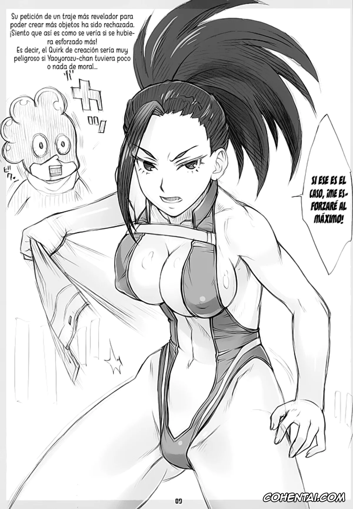 My Hero Academia | Boku No Hero Academia porno, Momo Yaoyorozu porno, Yaoyorozu-san ga Kanojo ni Natta yo! (Boku no Hero Academia), pagina 8