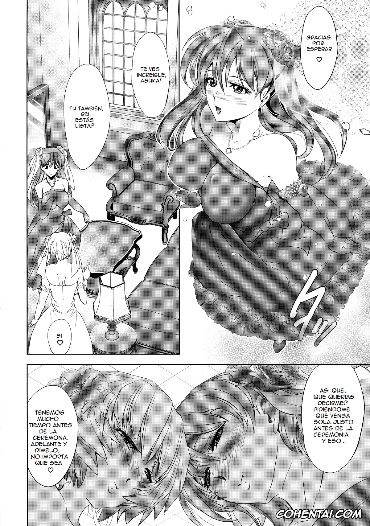 Neon Genesis Evangelion porno, Asuka Langley Soryu porno, Rei Ayanami porno, Sin-Lovey Dovey (Neon Genesis Evangelion), pagina 35