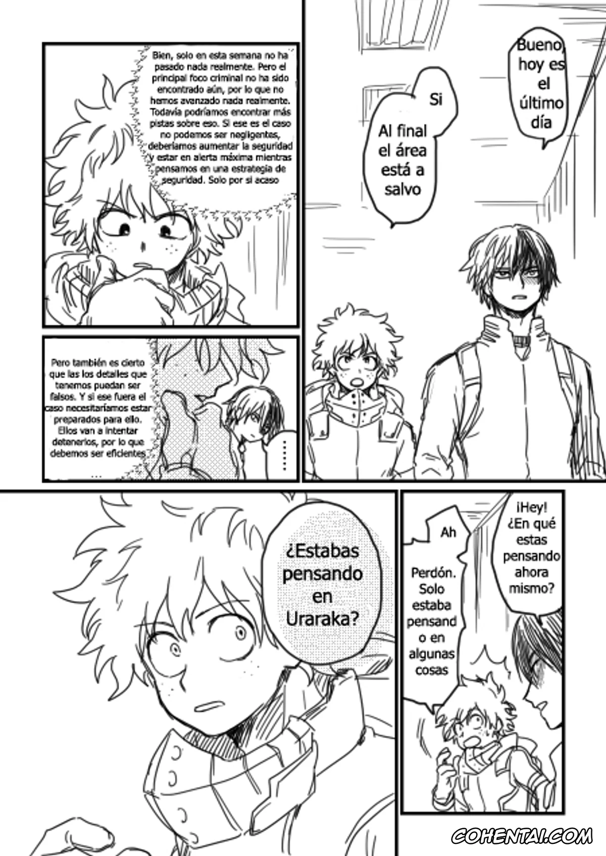 My Hero Academia | Boku No Hero Academia xxx, Izuku Midoriya xxx, Ochako Uraraka xxx, Lifeline (Boku no Hero Academia), pagina 4