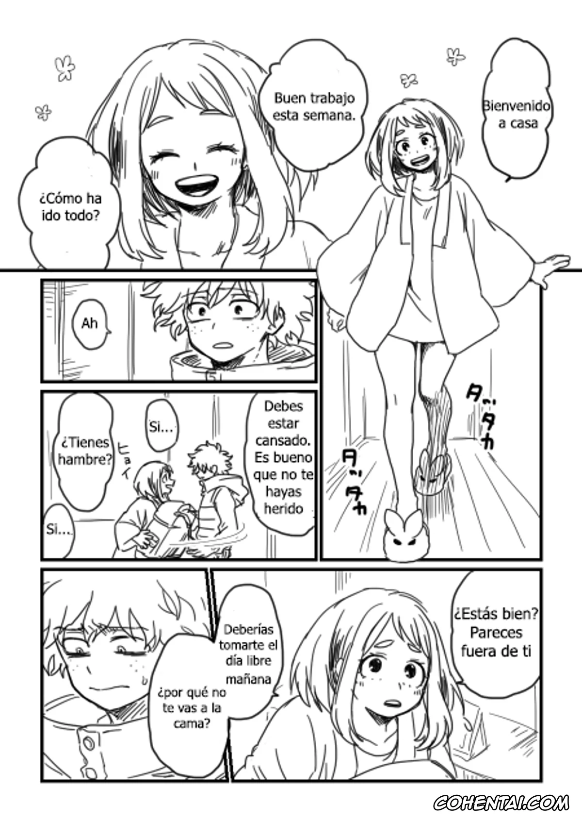 My Hero Academia | Boku No Hero Academia xxx, Izuku Midoriya xxx, Ochako Uraraka xxx, Lifeline (Boku no Hero Academia), pagina 7
