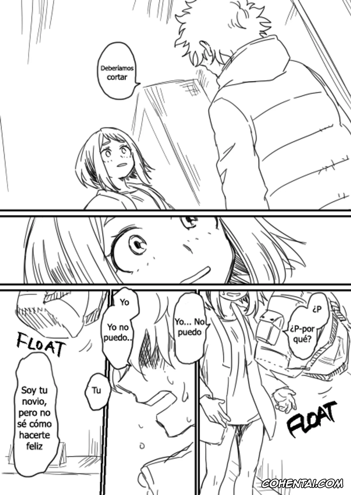 My Hero Academia | Boku No Hero Academia hentai, Izuku Midoriya hentai, Ochako Uraraka hentai, Lifeline (Boku no Hero Academia), pagina 9