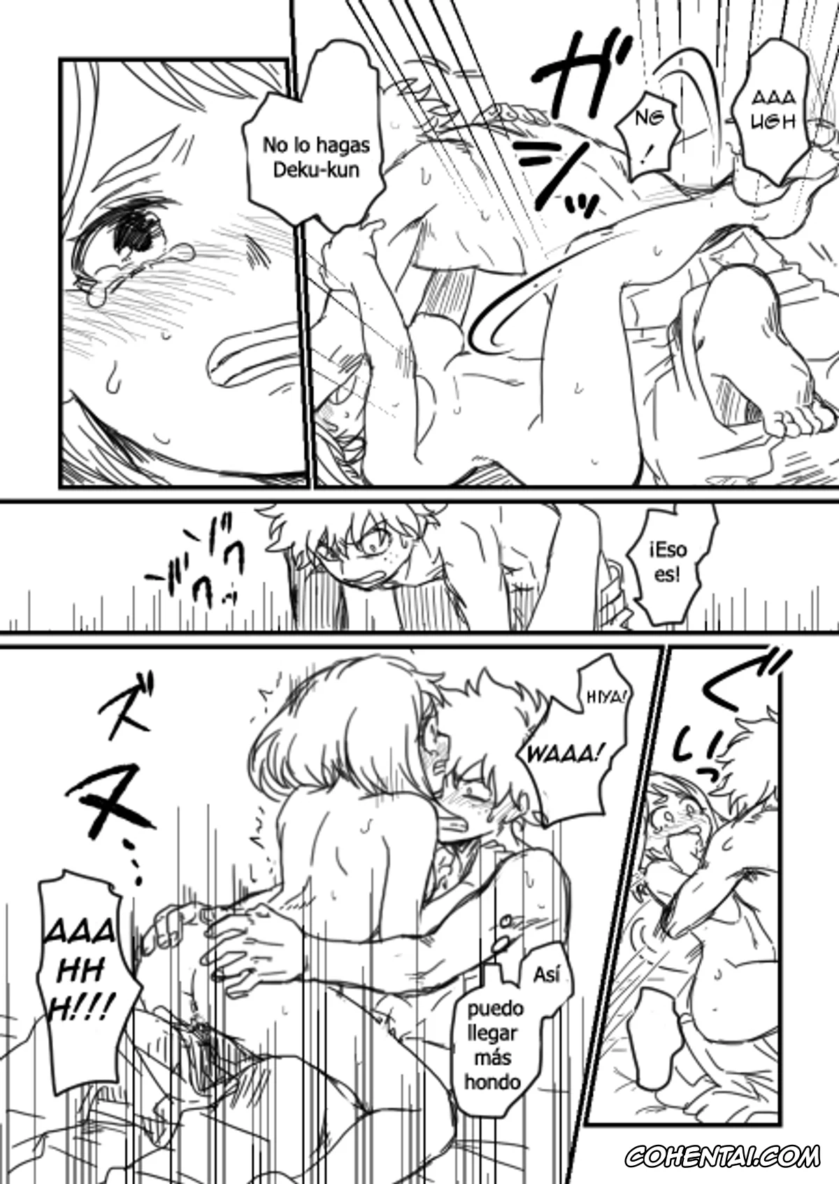 My Hero Academia | Boku No Hero Academia xxx, Izuku Midoriya xxx, Ochako Uraraka xxx, Lifeline (Boku no Hero Academia), pagina 34