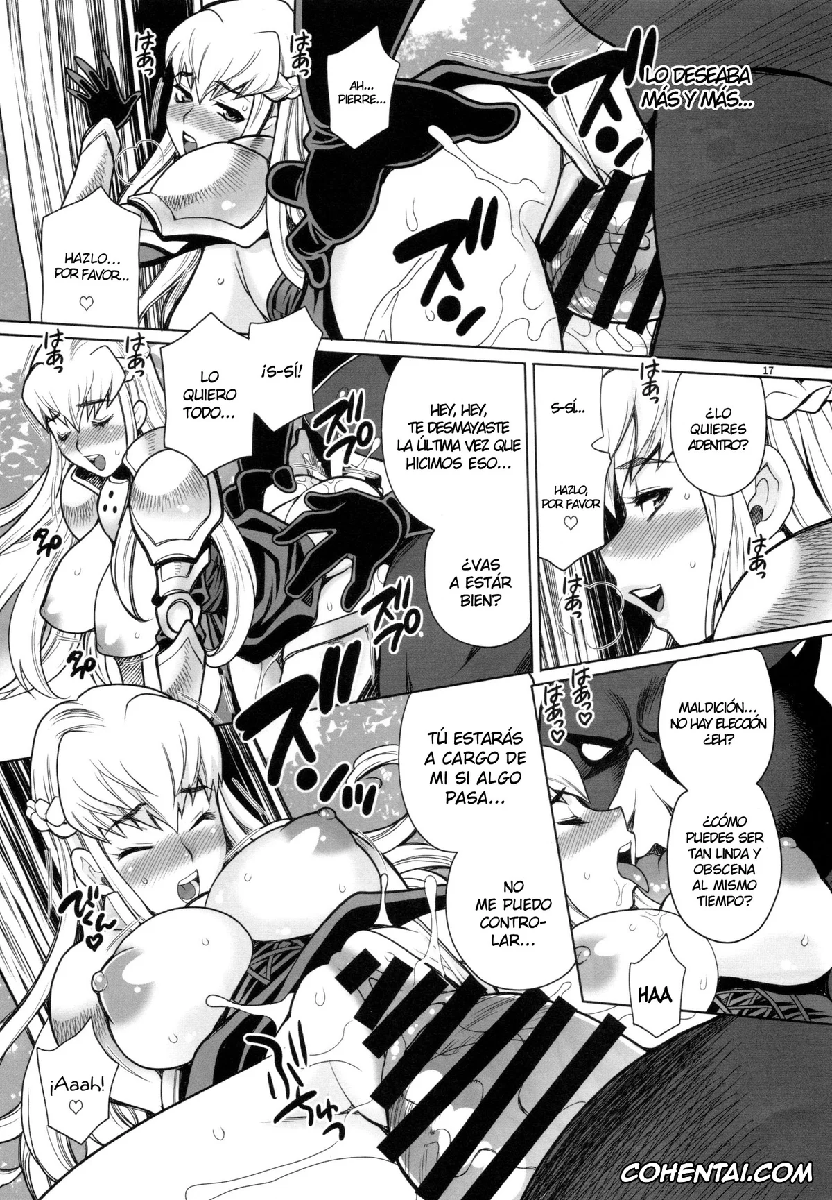 Original xxx, Yukiyanagi no Hon 37 Buta to Onnakishi – Lady knight in love with Orc, pagina 16