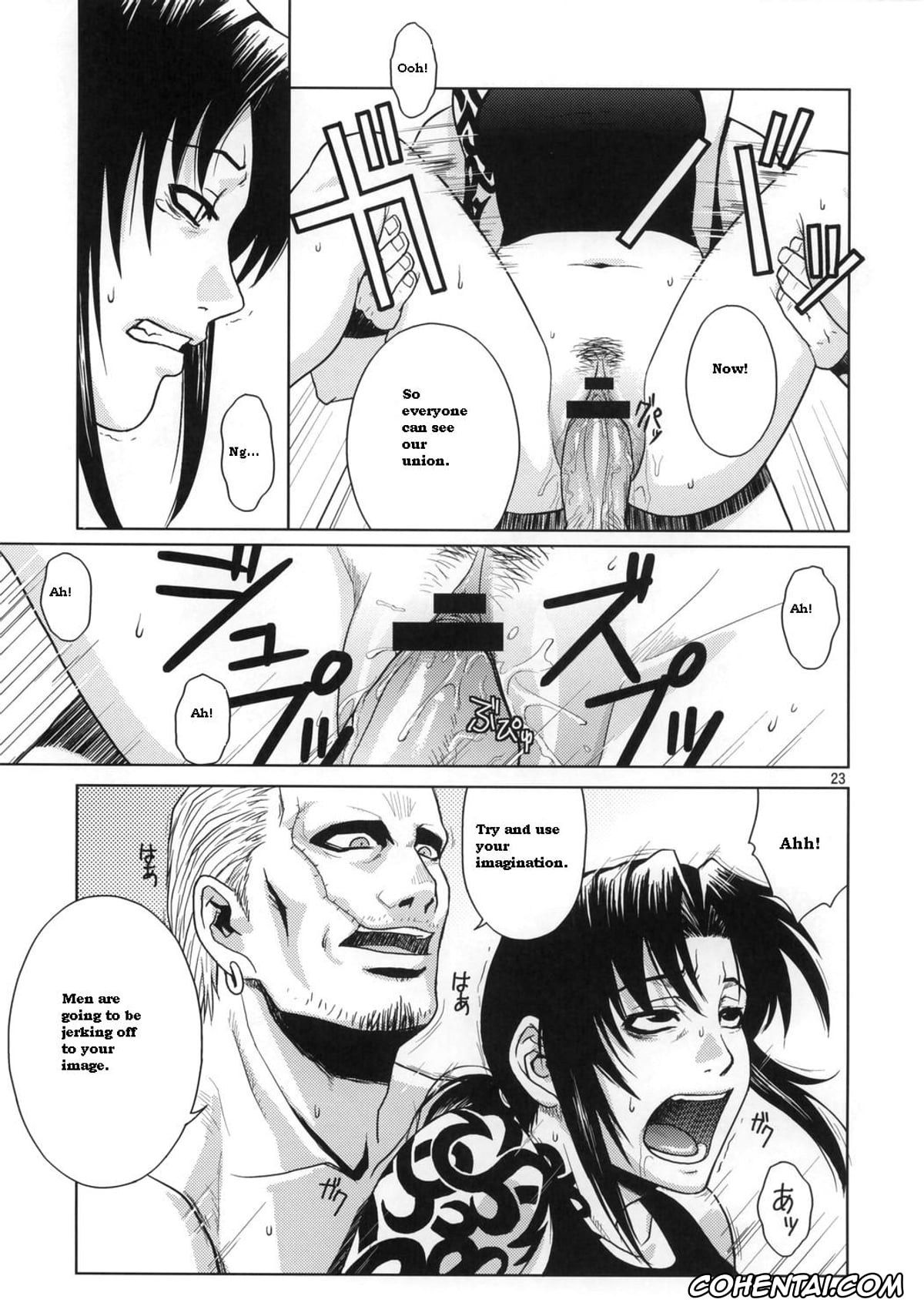 Black Lagoon xxx, Revy xxx, Rokuro Okajima | Rock xxx, Distorted Love (Black Lagoon), pagina 22