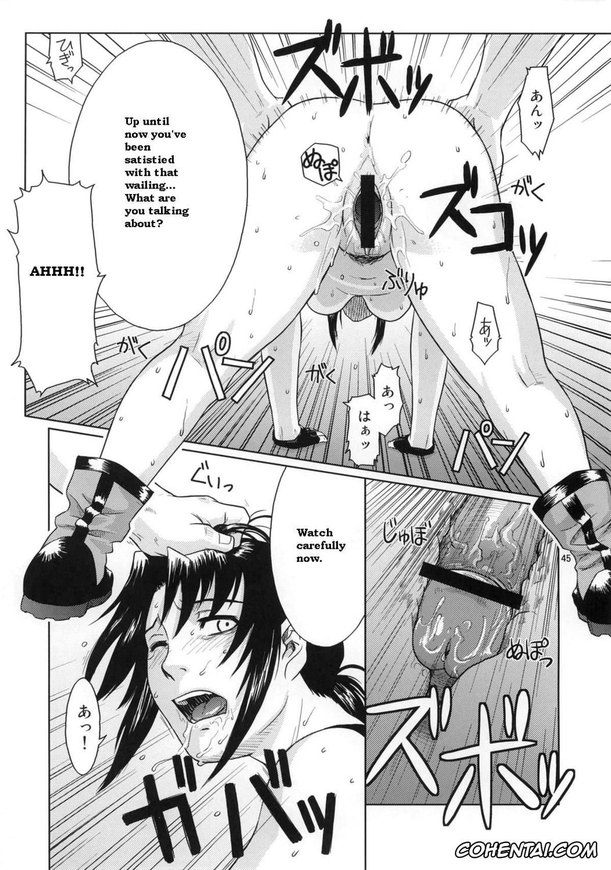 Black Lagoon porno, Revy porno, Rokuro Okajima | Rock porno, Distorted Love (Black Lagoon), pagina 44