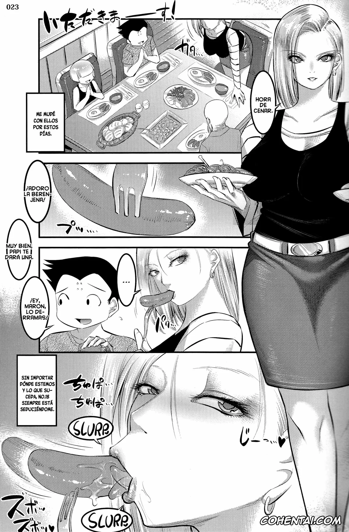 Dragon Ball Super xxx, Dragon Ball Z xxx, Android 18 xxx, Master Roshi xxx, 18-gou ni Mainichi Muriyari Semen Shiboritorareru Hon (Dragon Ball Z), pagina 22