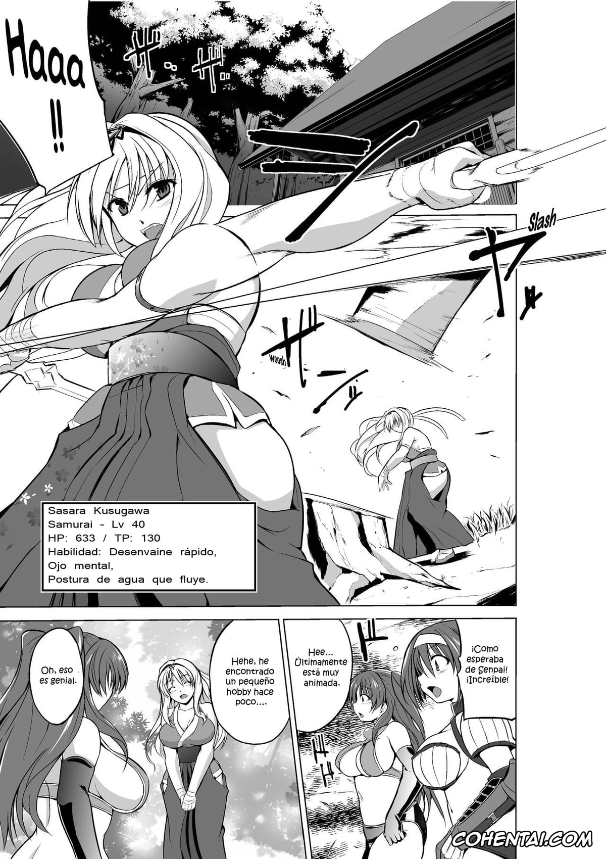 ToHeart2 xxx, Sasara Kusugawa xxx, Dungeon Travelers – Sasara no Himegoto 3 (ToHeart2 Dungeon Travelers), pagina 4