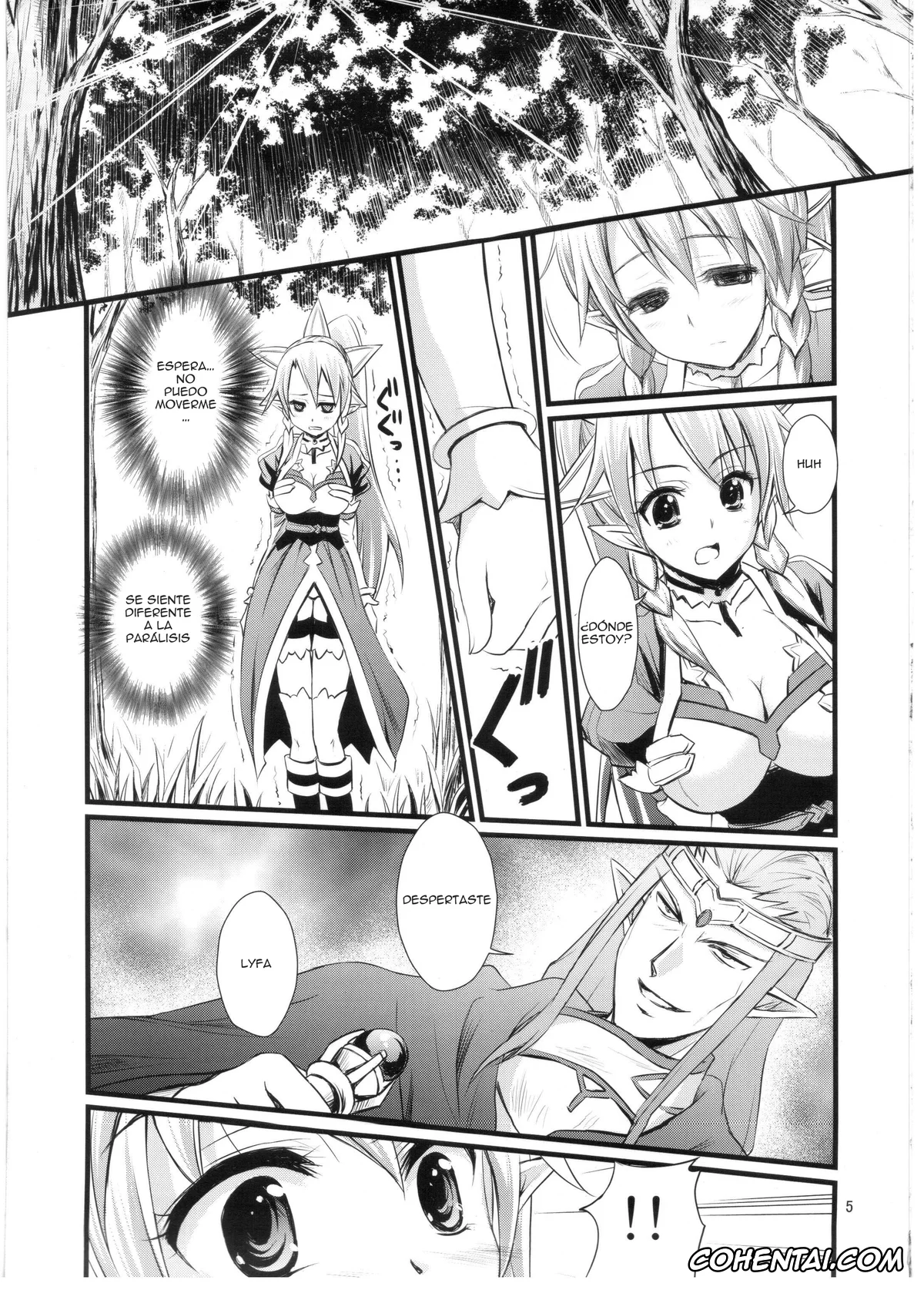 Sword Art Online xxx, Lyfa | Leafa xxx, Suguha Kirigaya xxx, Saimin Art Online (Sword Art Online), pagina 4