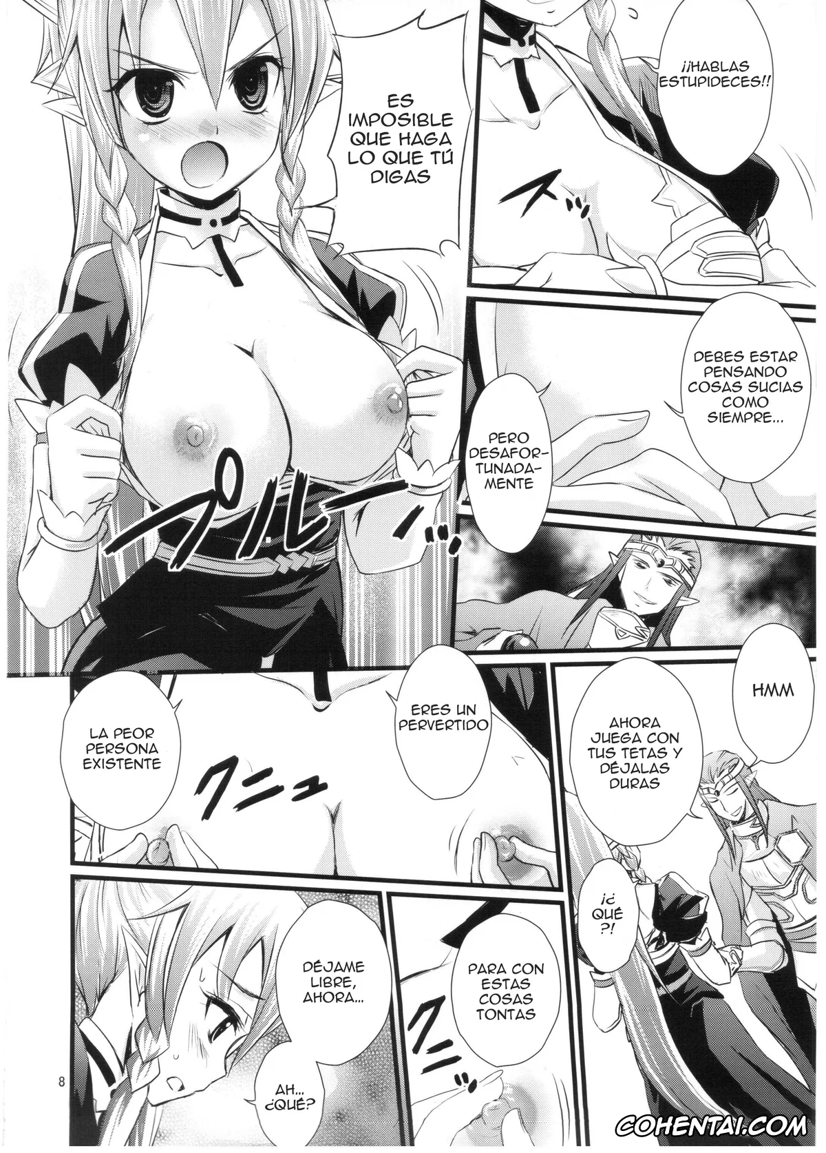 Sword Art Online xxx, Lyfa | Leafa xxx, Suguha Kirigaya xxx, Saimin Art Online (Sword Art Online), pagina 7