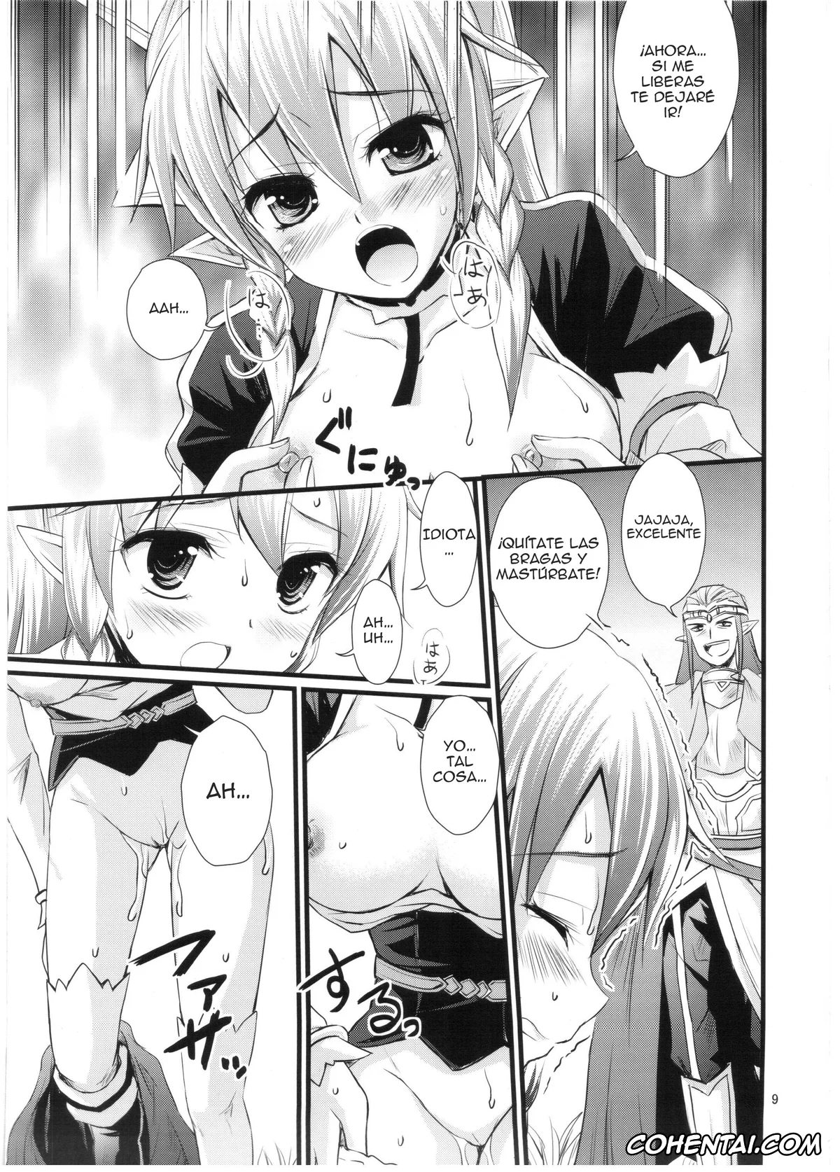 Sword Art Online porno, Lyfa | Leafa porno, Suguha Kirigaya porno, Saimin Art Online (Sword Art Online), pagina 8