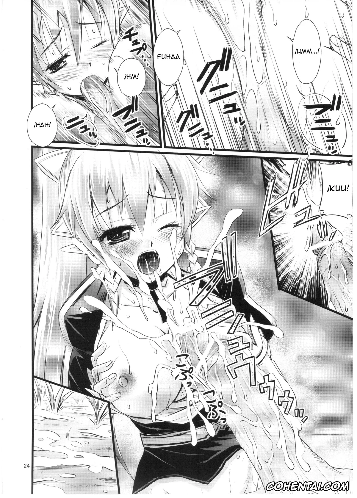 Sword Art Online porno, Lyfa | Leafa porno, Suguha Kirigaya porno, Saimin Art Online (Sword Art Online), pagina 23