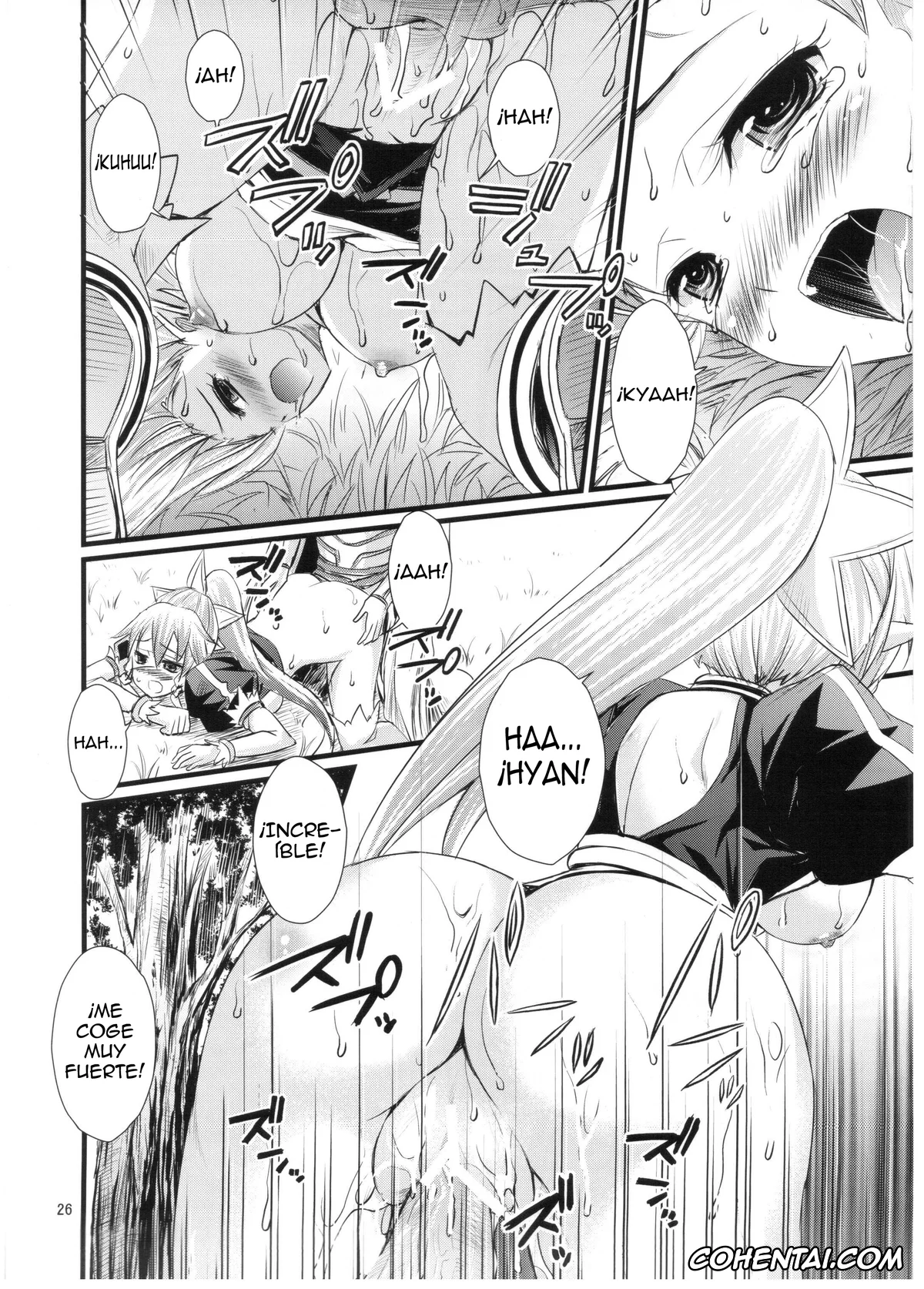 Sword Art Online xxx, Lyfa | Leafa xxx, Suguha Kirigaya xxx, Saimin Art Online (Sword Art Online), pagina 25