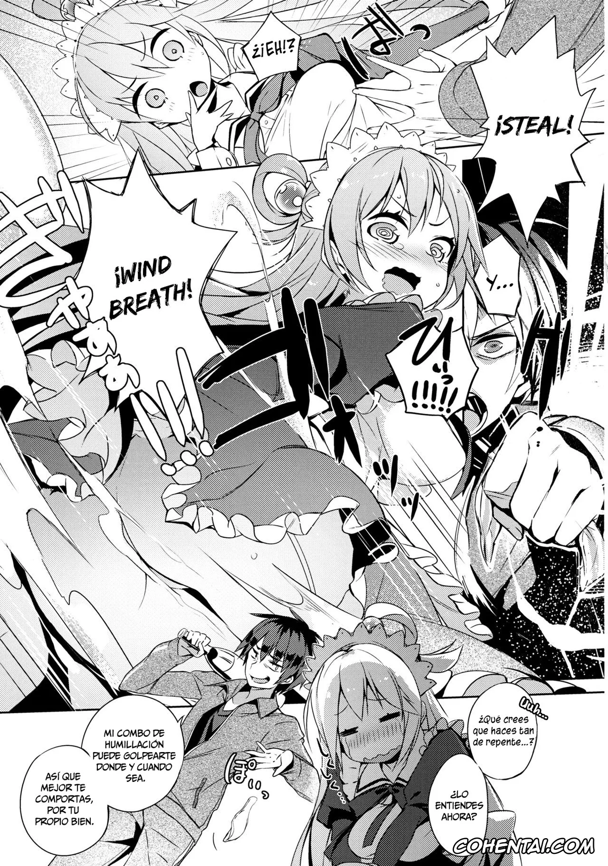 Kono Subarashii Sekai ni Syukufuku o! hentai, Aqua hentai, Kazuma Satou hentai, Kono Da-Maid to Mitsudan o! (Kono Subarashii Sekai ni Syukufuku o!), pagina 6