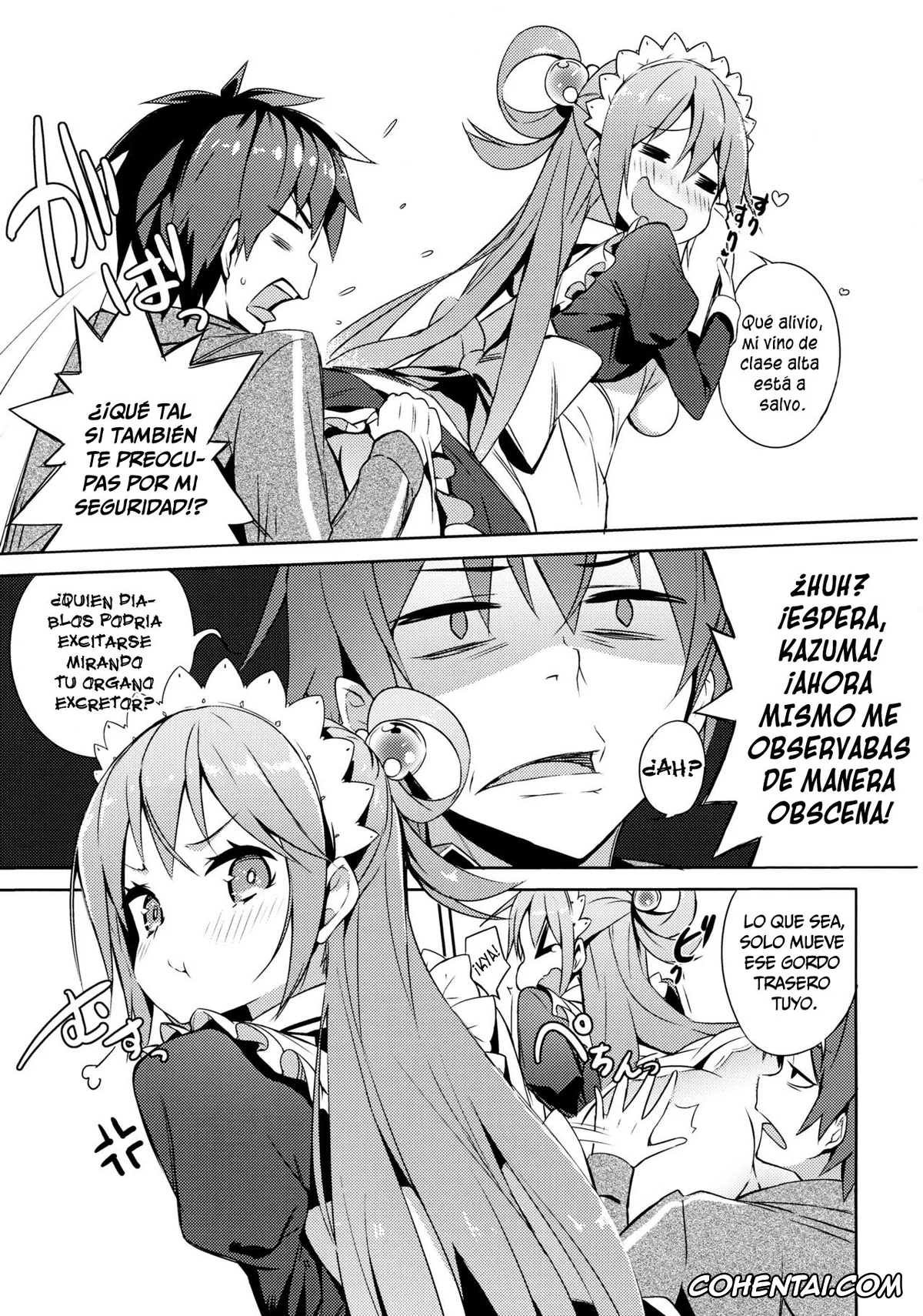 Kono Subarashii Sekai ni Syukufuku o! porno, Aqua porno, Kazuma Satou porno, Kono Da-Maid to Mitsudan o! (Kono Subarashii Sekai ni Syukufuku o!), pagina 8