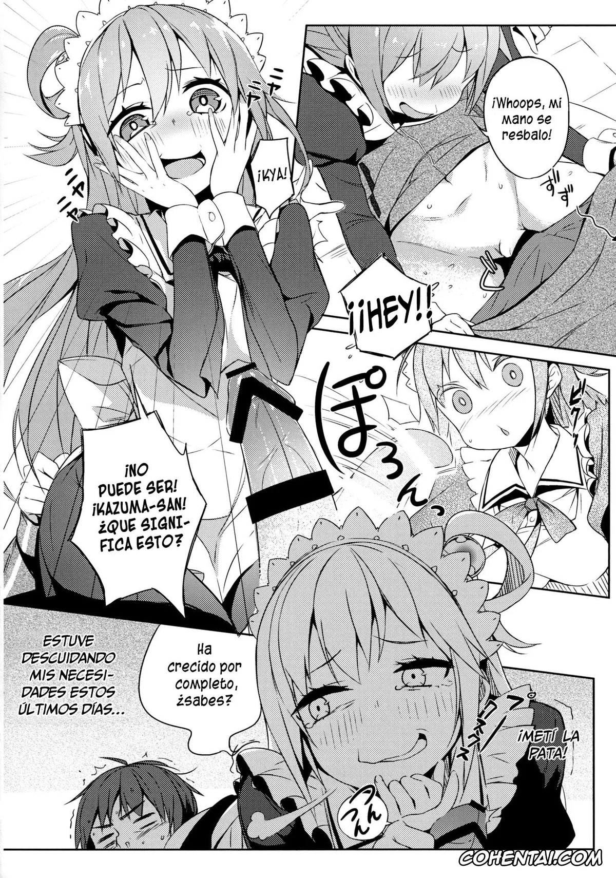 Kono Subarashii Sekai ni Syukufuku o! porno, Aqua porno, Kazuma Satou porno, Kono Da-Maid to Mitsudan o! (Kono Subarashii Sekai ni Syukufuku o!), pagina 11