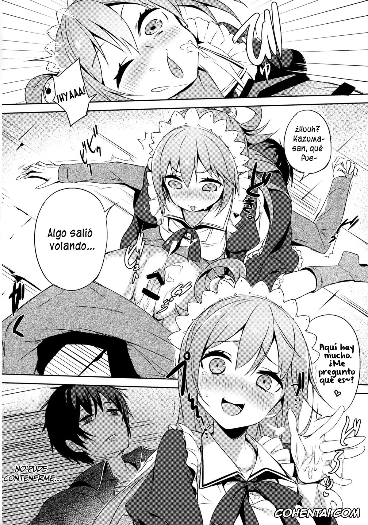 Kono Subarashii Sekai ni Syukufuku o! xxx, Aqua xxx, Kazuma Satou xxx, Kono Da-Maid to Mitsudan o! (Kono Subarashii Sekai ni Syukufuku o!), pagina 13