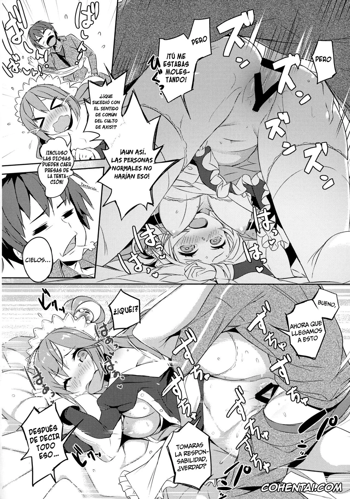 Kono Subarashii Sekai ni Syukufuku o! hentai, Aqua hentai, Kazuma Satou hentai, Kono Da-Maid to Mitsudan o! (Kono Subarashii Sekai ni Syukufuku o!), pagina 21