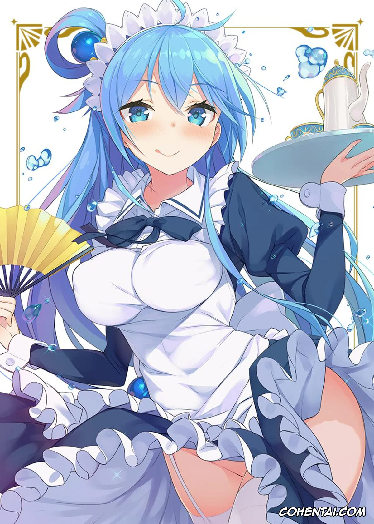 Kono Subarashii Sekai ni Syukufuku o! hentai, Aqua hentai, Kazuma Satou hentai, Kono Da-Maid to Mitsudan o! (Kono Subarashii Sekai ni Syukufuku o!), pagina 27