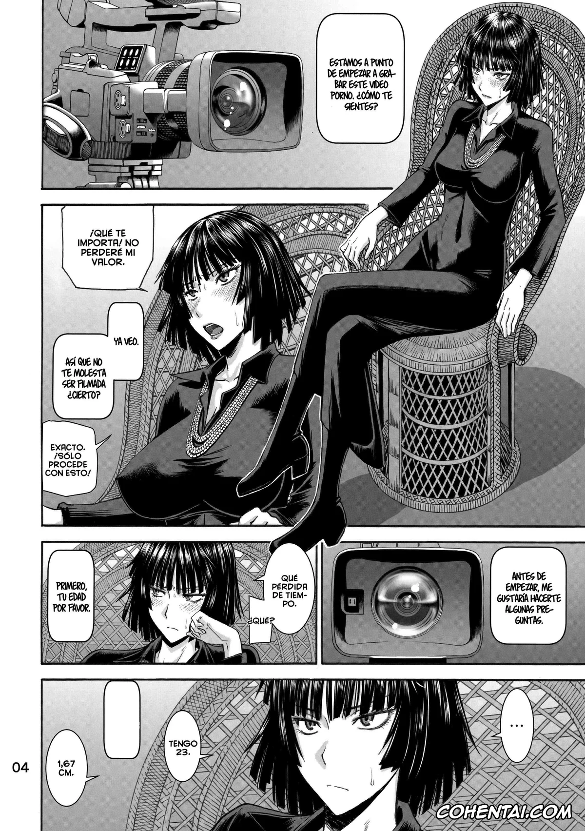 One Punch Man xxx, Eyelashes xxx, Jigoku no Fubuki xxx, Mountain Ape xxx, Geneki B-kyuu 1-i Hero Jigoku no Fubuki AV Debut!! (One Punch Man), pagina 4
