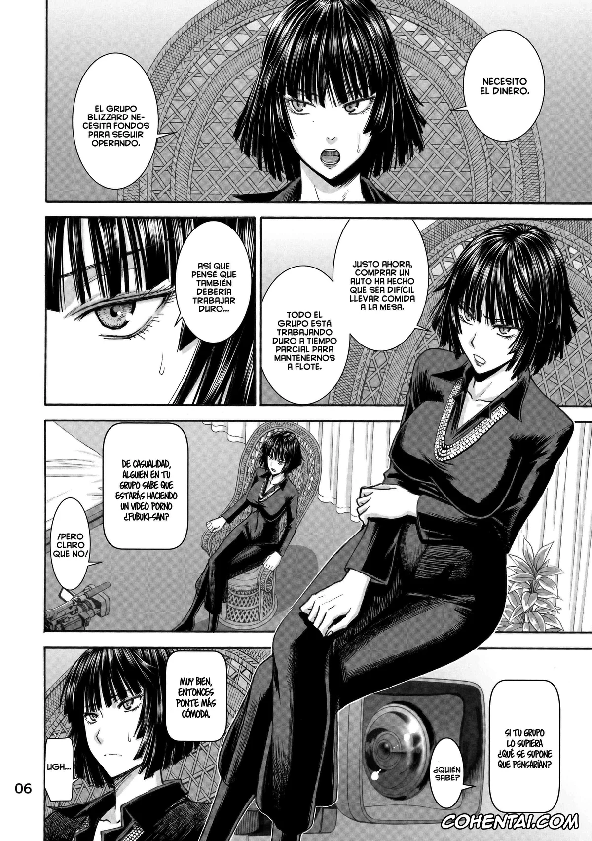 One Punch Man hentai, Eyelashes hentai, Jigoku no Fubuki hentai, Mountain Ape hentai, Geneki B-kyuu 1-i Hero Jigoku no Fubuki AV Debut!! (One Punch Man), pagina 6
