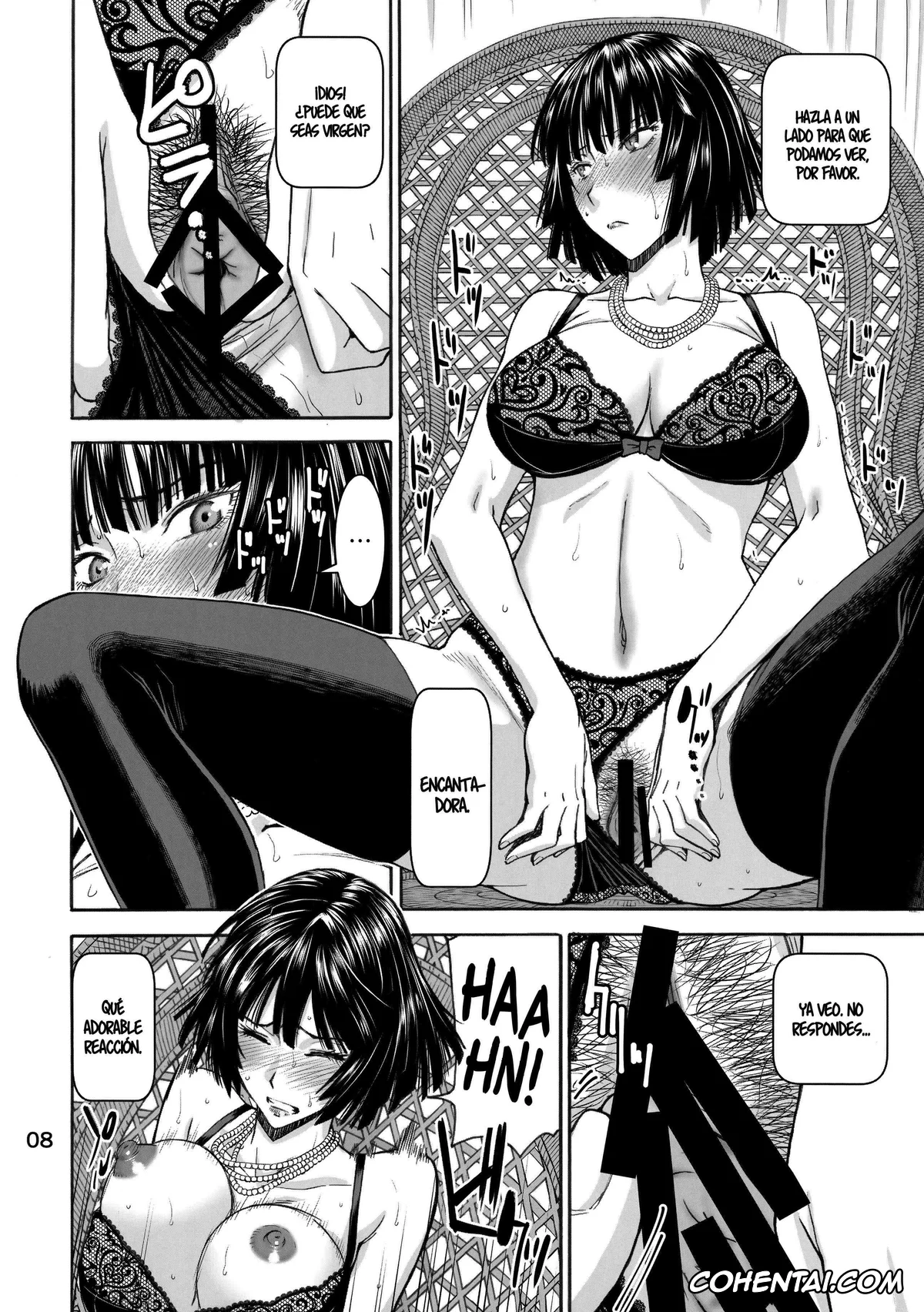 One Punch Man porno, Eyelashes porno, Jigoku no Fubuki porno, Mountain Ape porno, Geneki B-kyuu 1-i Hero Jigoku no Fubuki AV Debut!! (One Punch Man), pagina 8