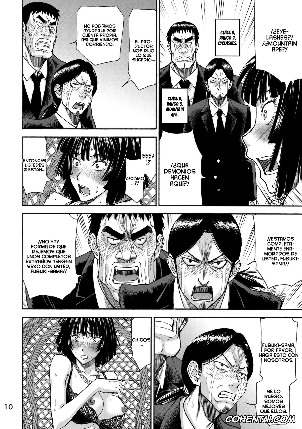 One Punch Man xxx, Eyelashes xxx, Jigoku no Fubuki xxx, Mountain Ape xxx, Geneki B-kyuu 1-i Hero Jigoku no Fubuki AV Debut!! (One Punch Man), pagina 10