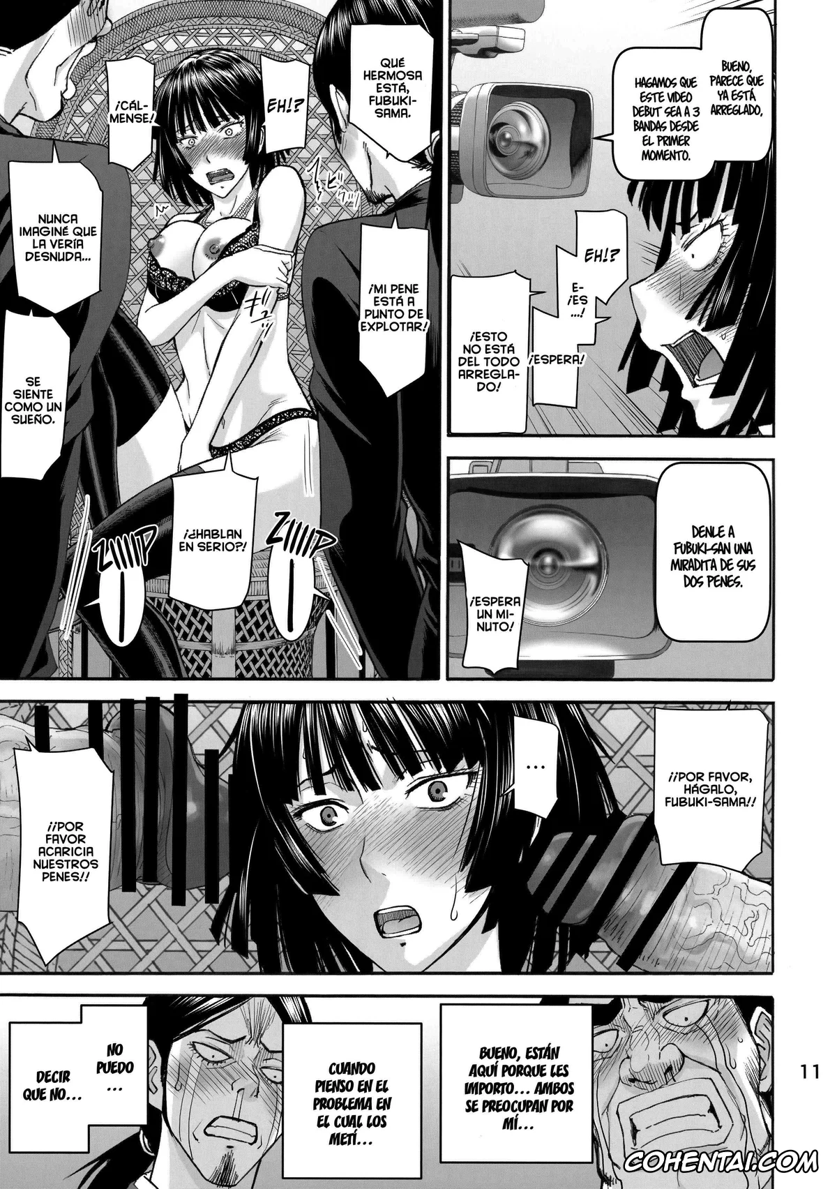 One Punch Man porno, Eyelashes porno, Jigoku no Fubuki porno, Mountain Ape porno, Geneki B-kyuu 1-i Hero Jigoku no Fubuki AV Debut!! (One Punch Man), pagina 11