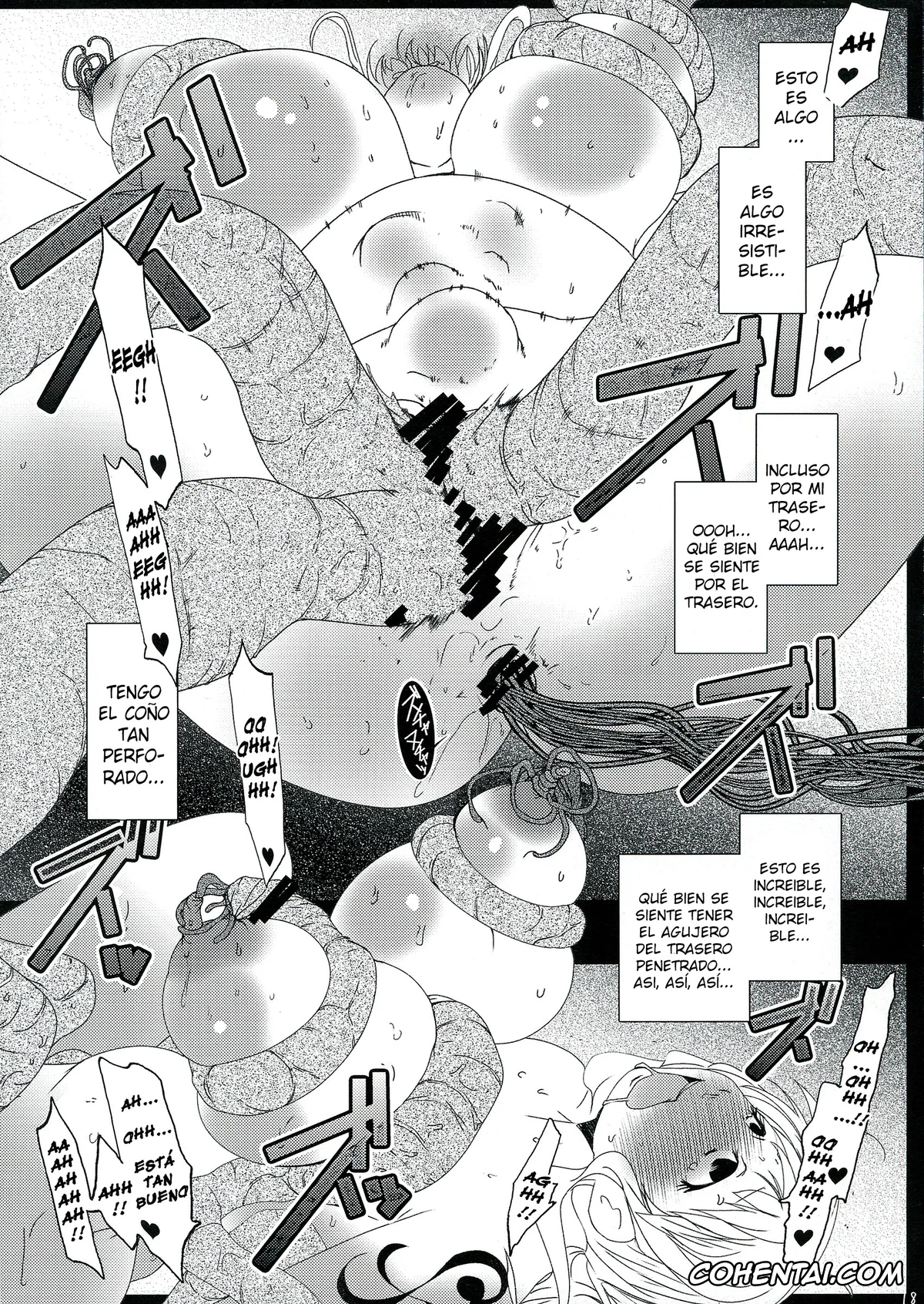 One Piece hentai, Nami hentai, Chinchin no Mi! Saiin Haramase Shokushu Nouryokusha (One Piece), pagina 18