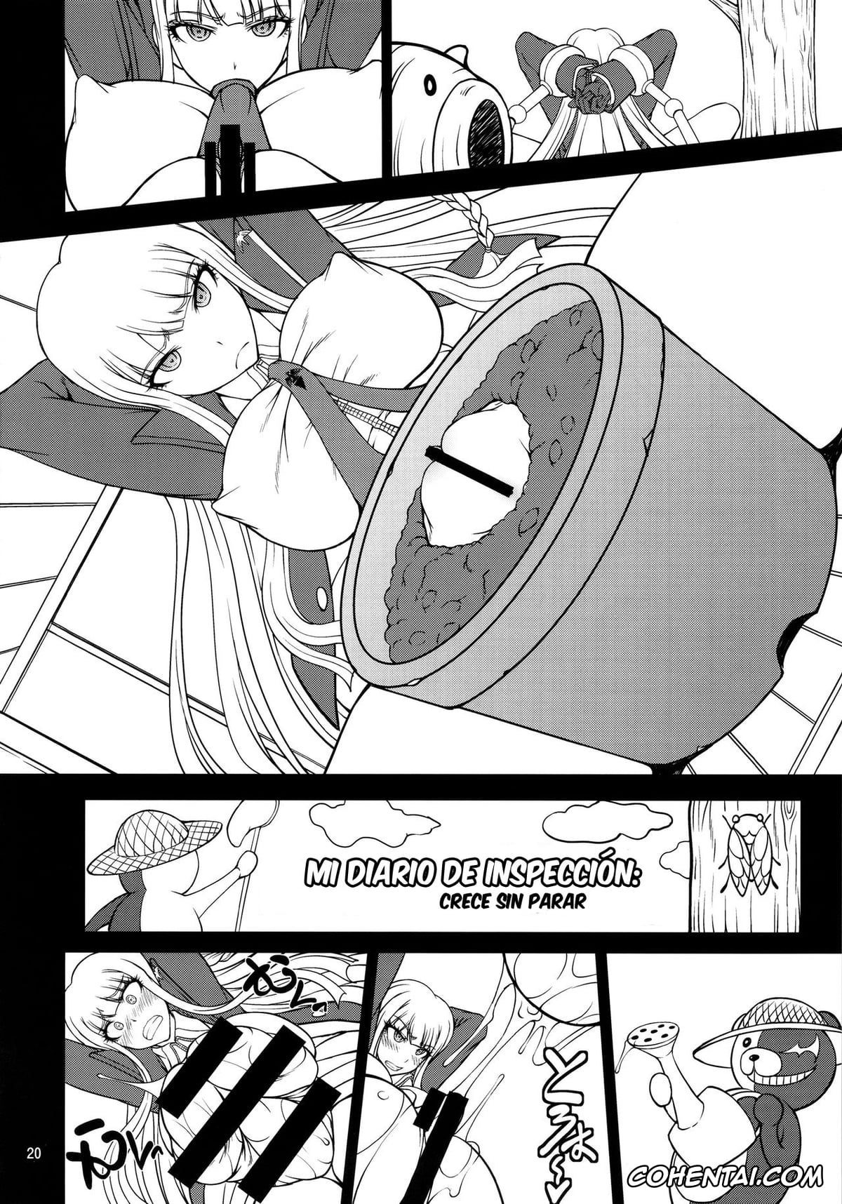 Danganronpa xxx, Aoi Asahina xxx, Chihiro Fujisaki xxx, Junko Enoshima xxx, Kyouko Kirigiri xxx, Sayaka Maizono xxx, Touko Fukawa xxx, Zettai Zetsubou Chou Zecchou Gakkyuu-kai + Paper (Danganronpa), pagina 19